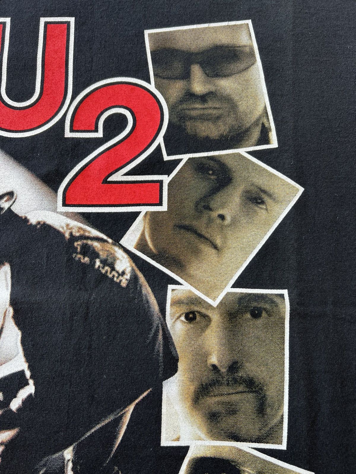 Band Tees Vintage 90s U2 Rattle and Hum Black Tee (Pink Floyd) Size US L / EU 52-54 / 3 - 5 Thumbnail