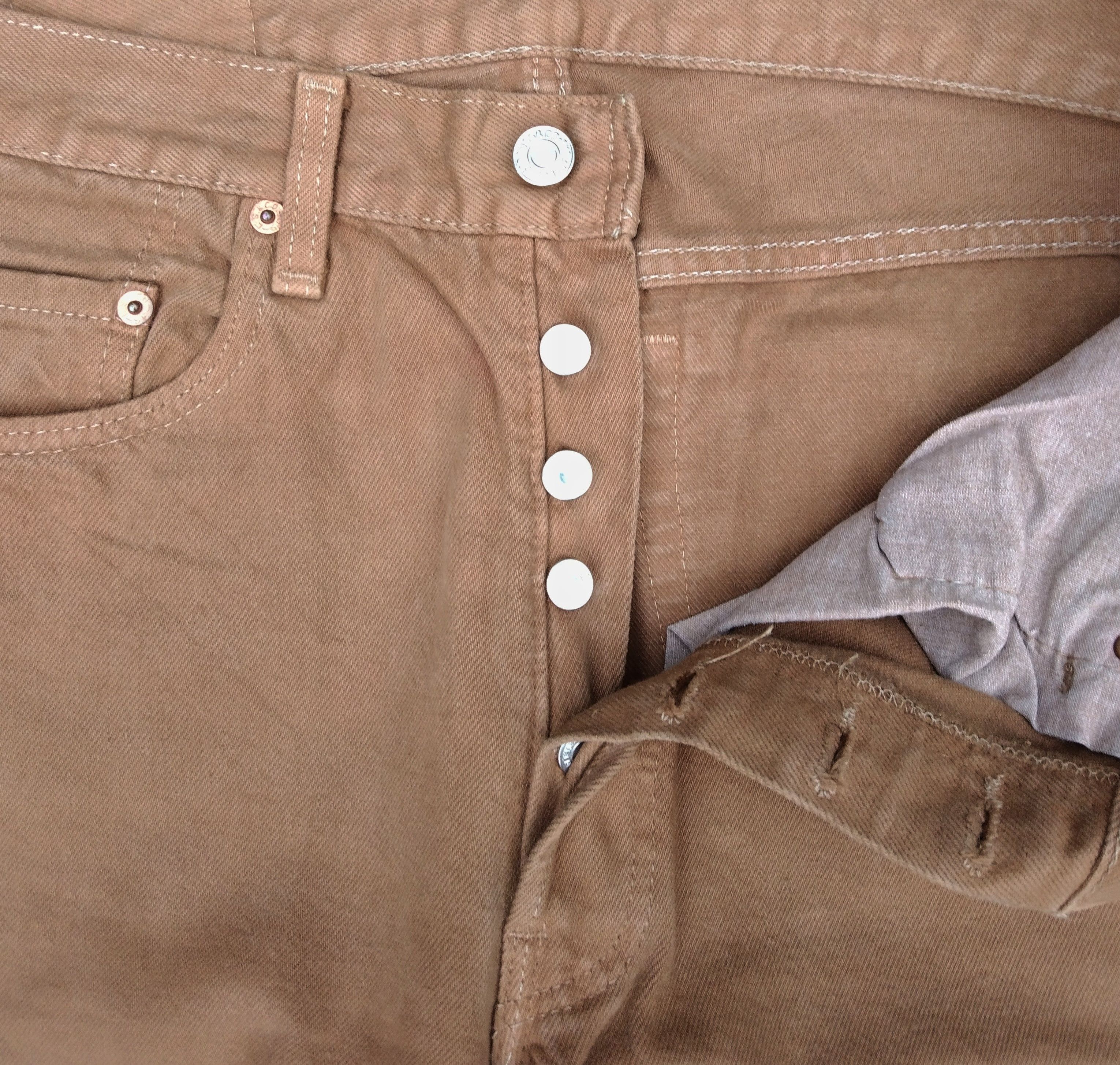 Levi's Vintage Clothing × Vintage LEVIS VINTAGE 90s 501 DENIM PANTS Size US 30 / EU 46 - 6 Thumbnail