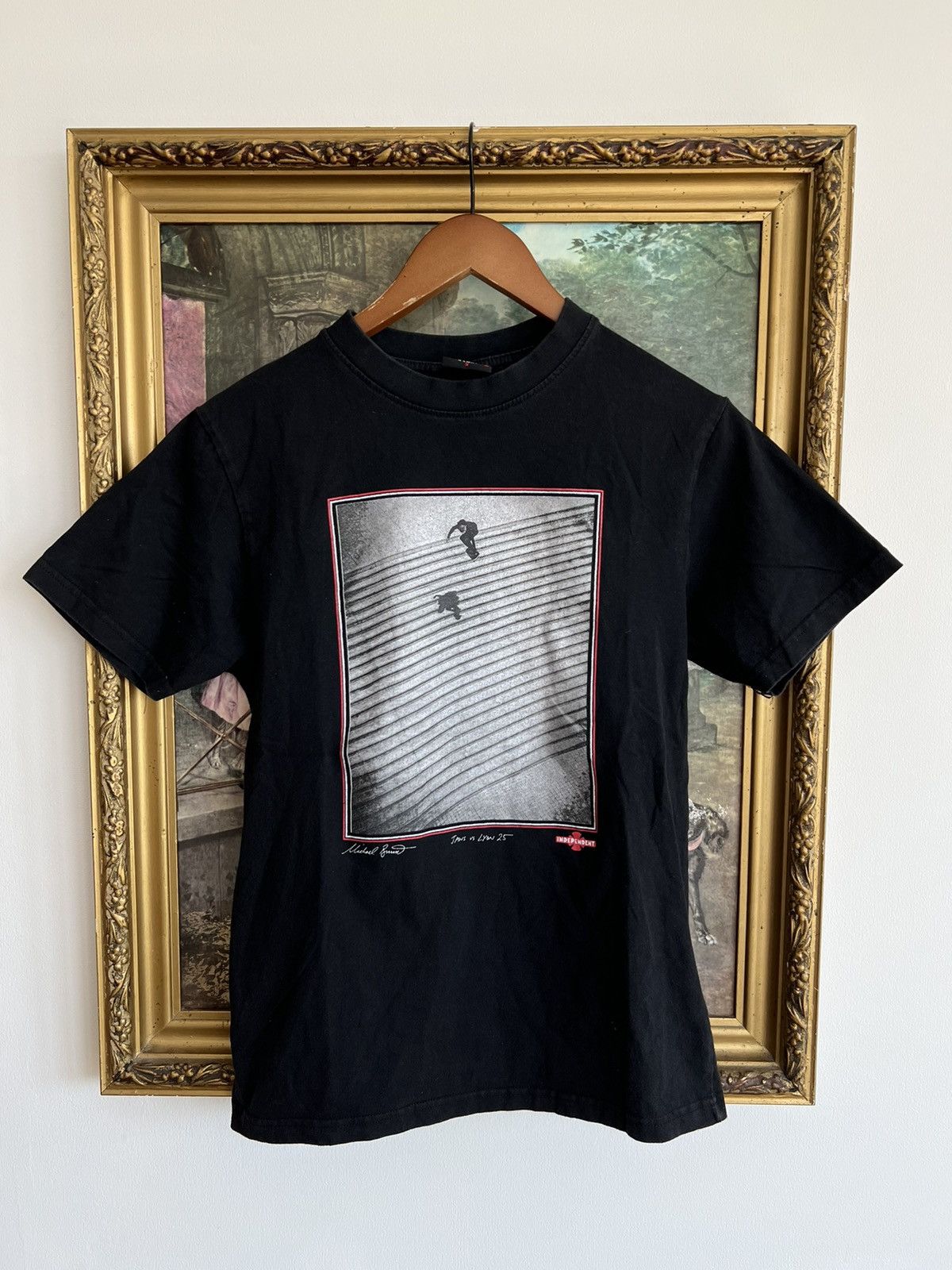 Independent Truck Co. Vintage 2000s Independent Truck Company Black Tee Size US S / EU 44-46 / 1 - 2 Thumbnail