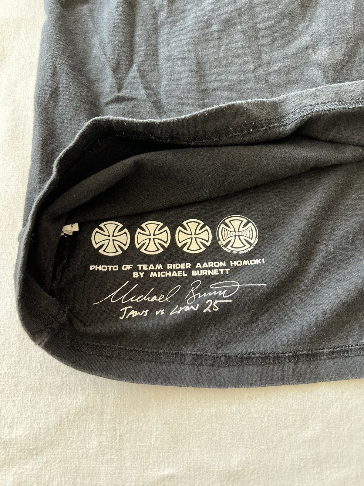 Independent Truck Co. Vintage 2000s Independent Truck Company Black Tee Size US S / EU 44-46 / 1 - 13 Thumbnail