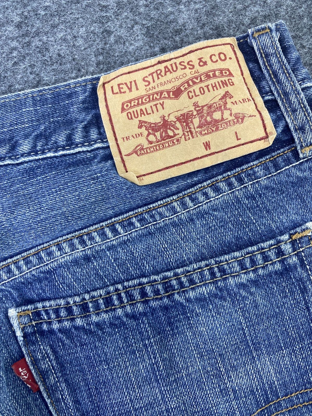 Levi's Vintage Levi's 507 Jeans Blue Wash- J708 Size US 34 / EU 50 - 10 Thumbnail