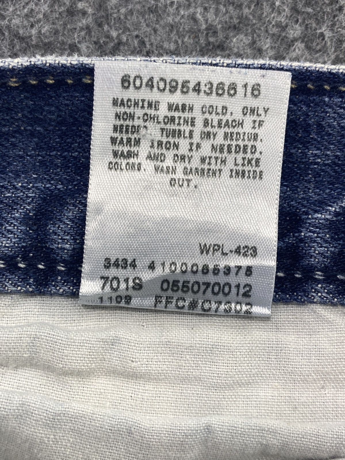Levi's Vintage Levi's 507 Jeans Blue Wash- J708 Size US 34 / EU 50 - 6 Thumbnail