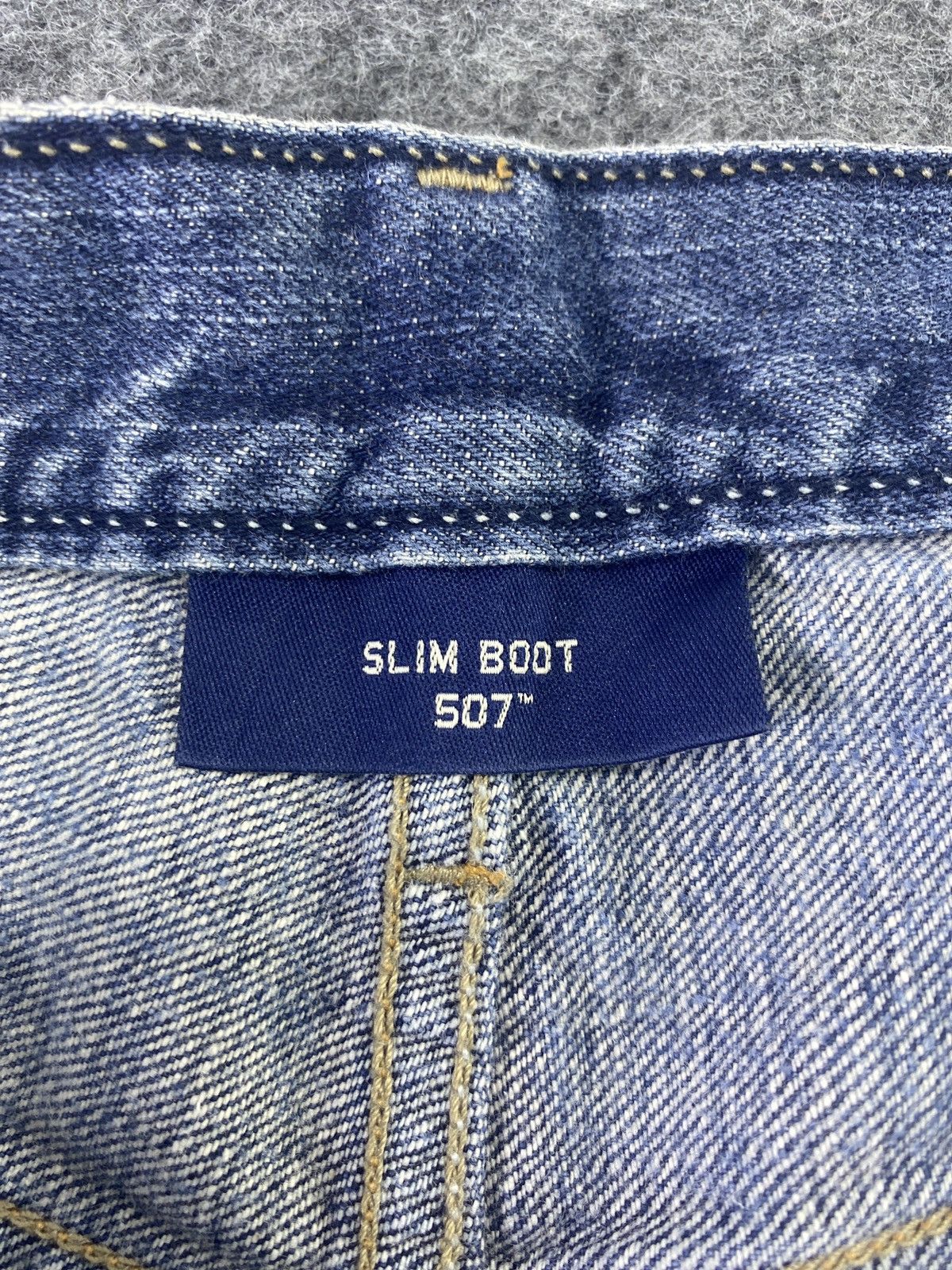 Levi's Vintage Levi's 507 Jeans Blue Wash- J708 Size US 34 / EU 50 - 7 Thumbnail