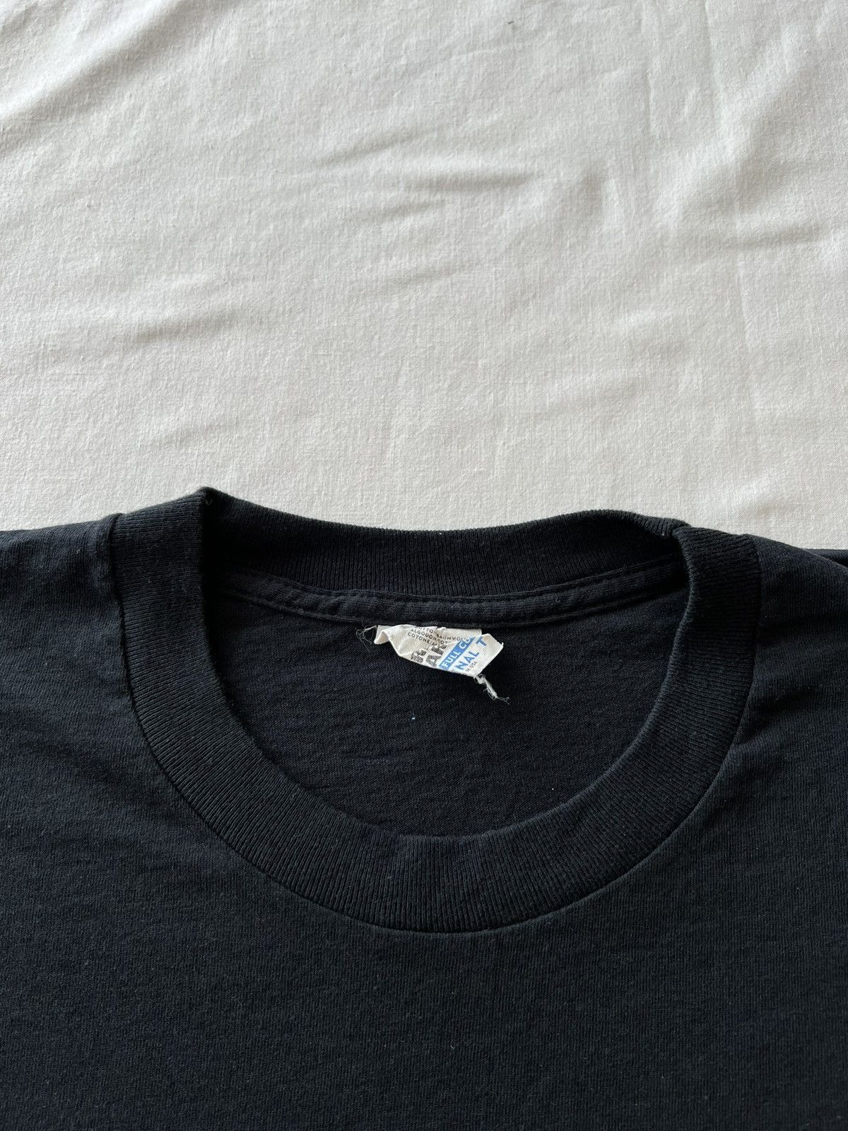 Band Tees Vintage 1998 Star Trek Fact Files Black Tee (Star Wars) Size US XL / EU 56 / 4 - 6 Thumbnail