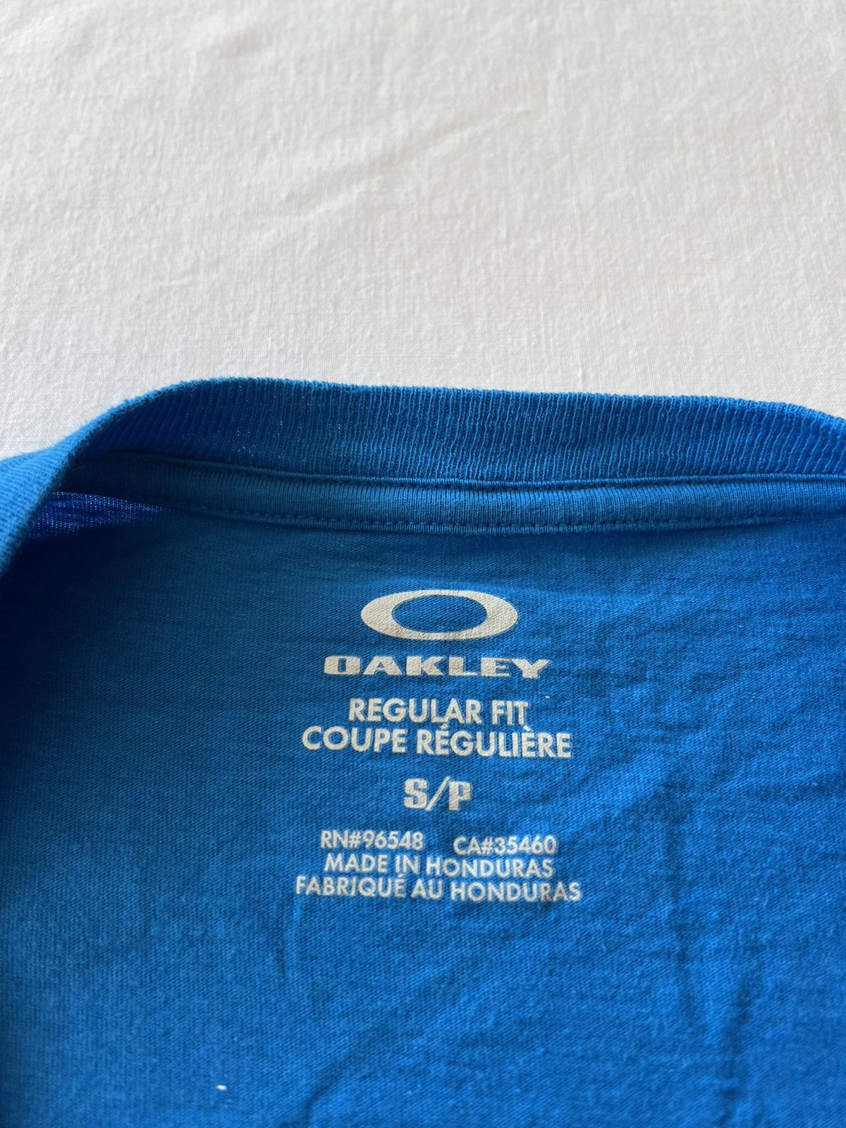 Oakley Oakley Blue Long Sleeve Tee (Surf Style Surfing Skateboards Size US S / EU 44-46 / 1 - 6 Thumbnail