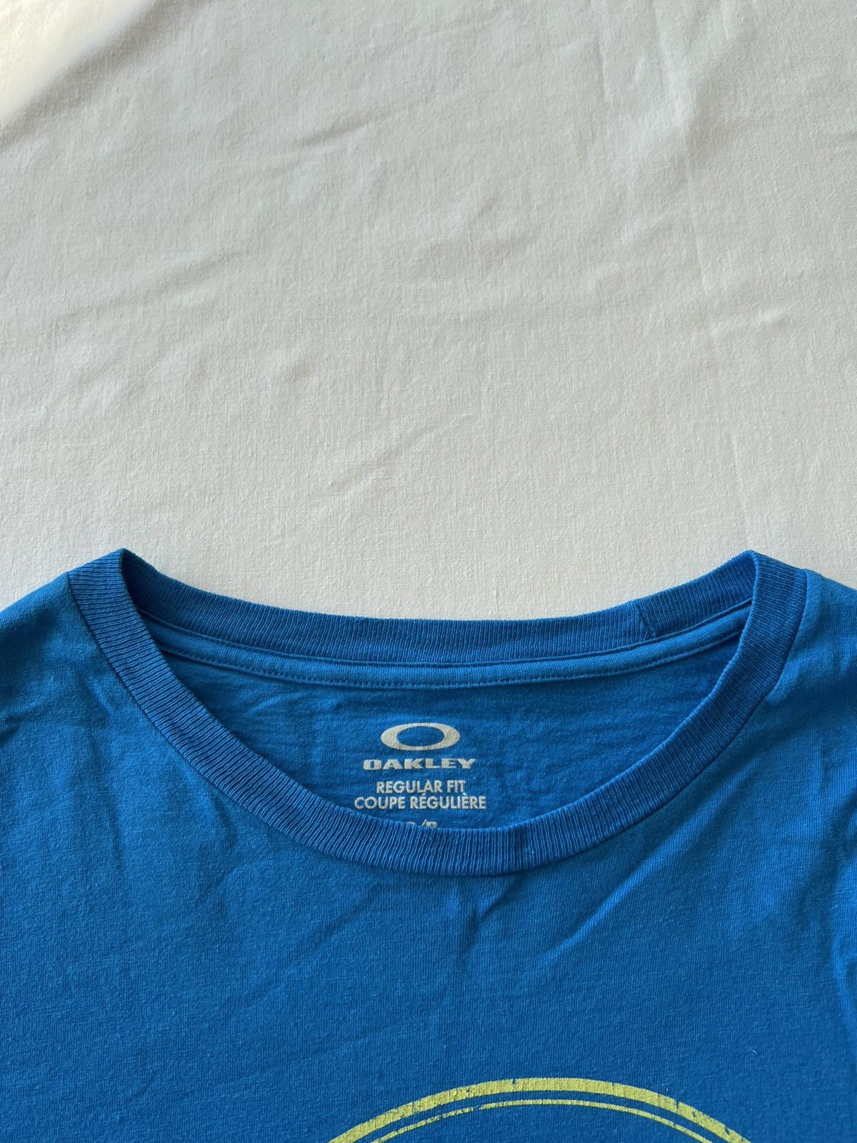 Oakley Oakley Blue Long Sleeve Tee (Surf Style Surfing Skateboards Size US S / EU 44-46 / 1 - 5 Thumbnail