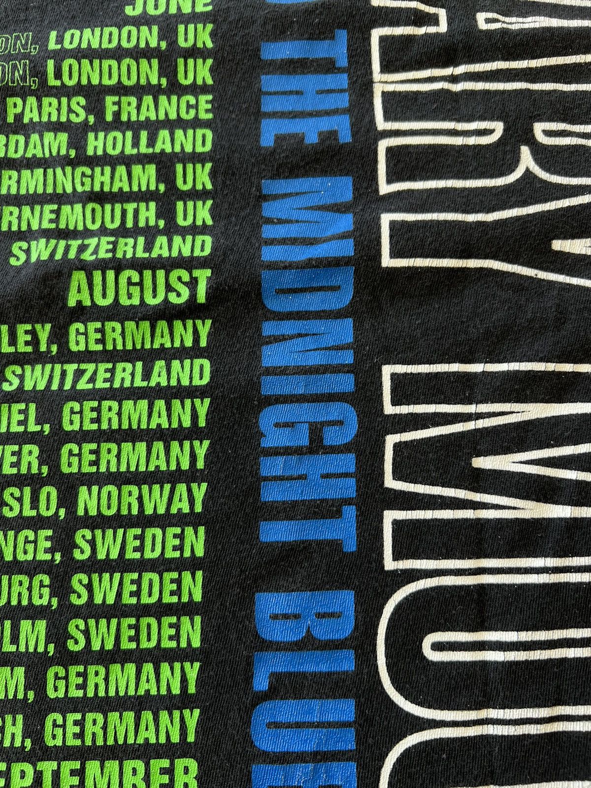 Band Tees Vintage 1992 Gary Moore and The Midnight Blues Band Tee Size US L / EU 52-54 / 3 - 11 Thumbnail