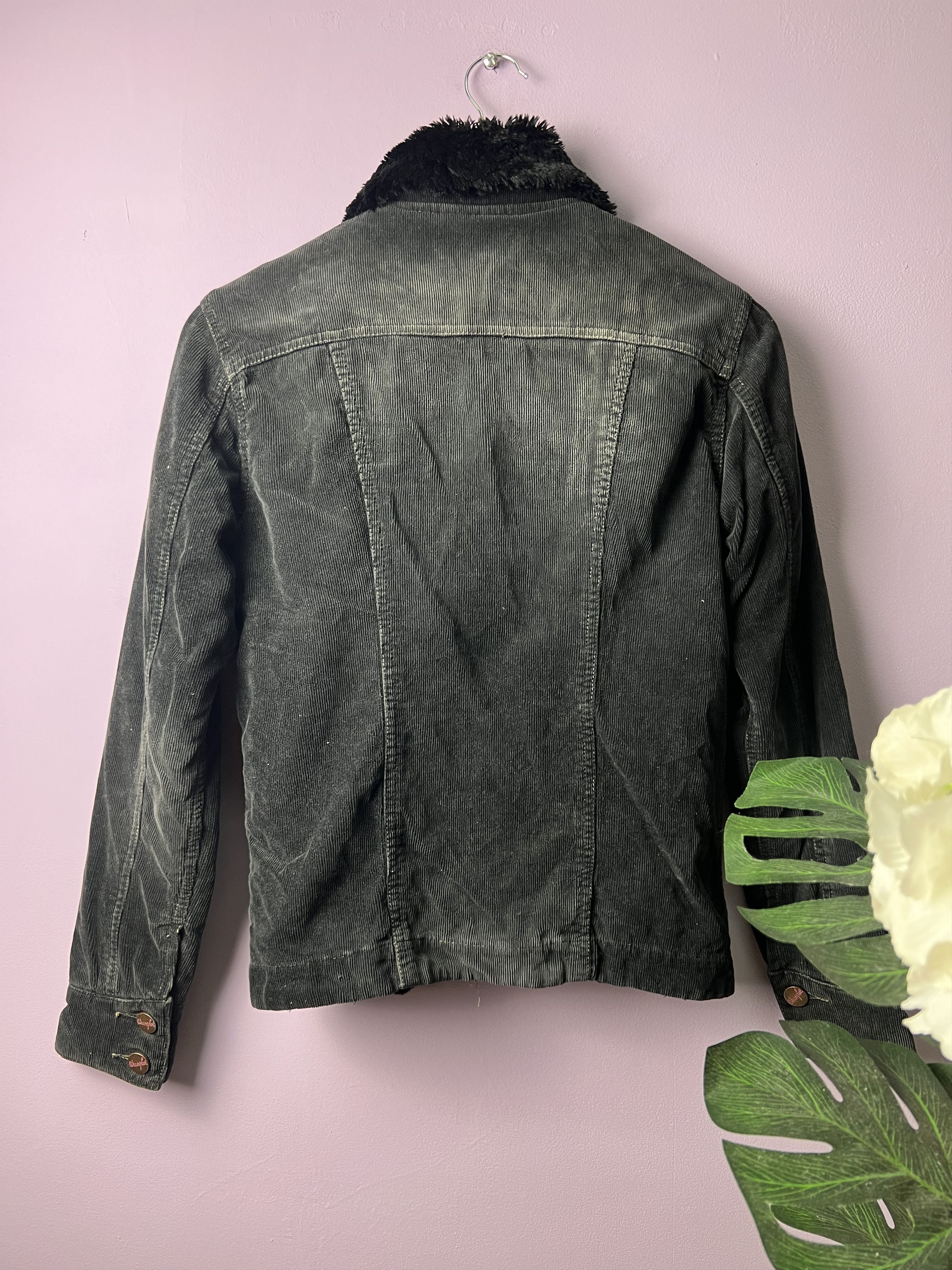 Wrangler 🔥Vintage Wrangler Corduroy Sherpa Jackets Size S / US 4 / IT 40 - 3 Thumbnail
