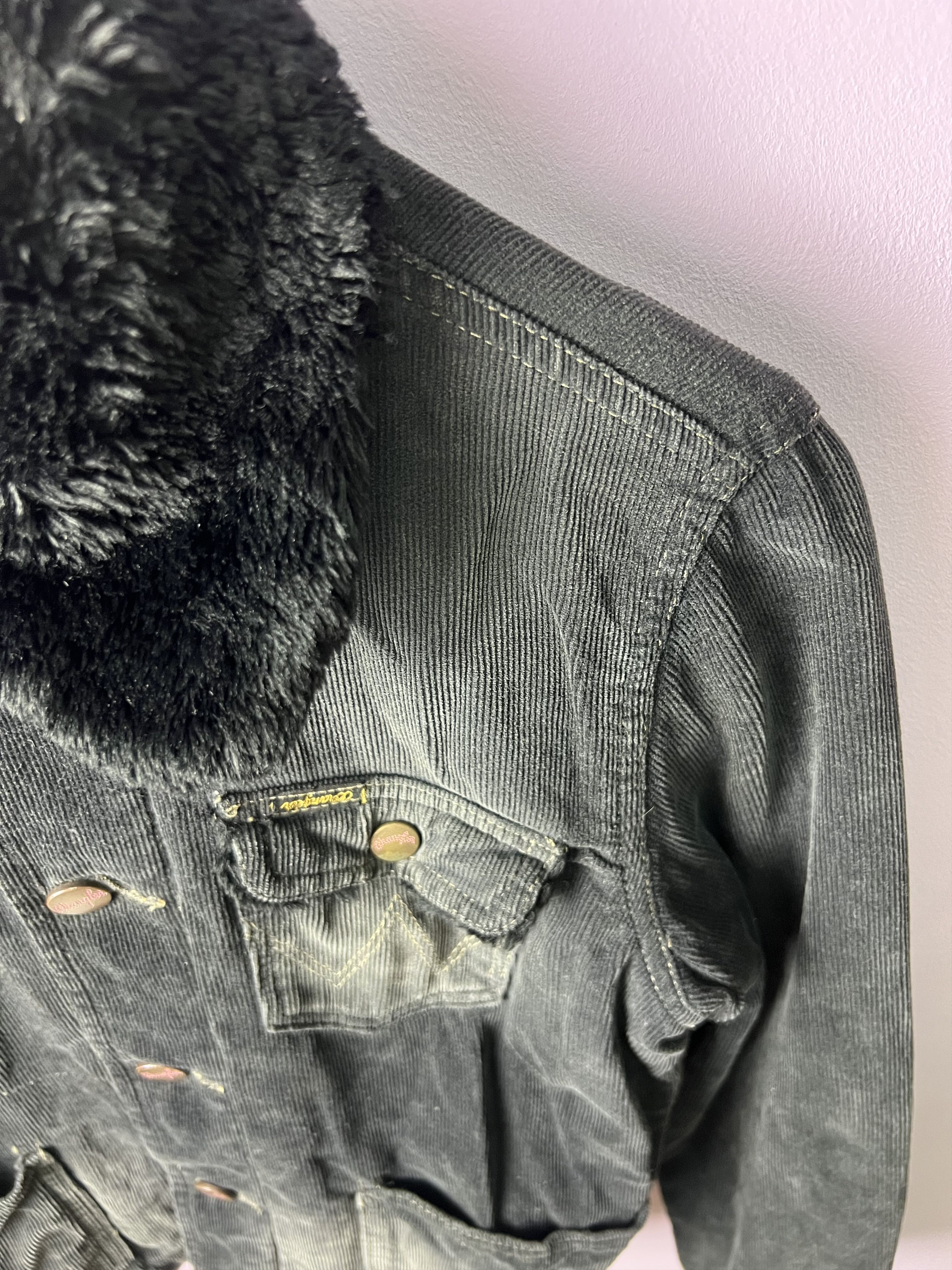Wrangler 🔥Vintage Wrangler Corduroy Sherpa Jackets Size S / US 4 / IT 40 - 8 Thumbnail