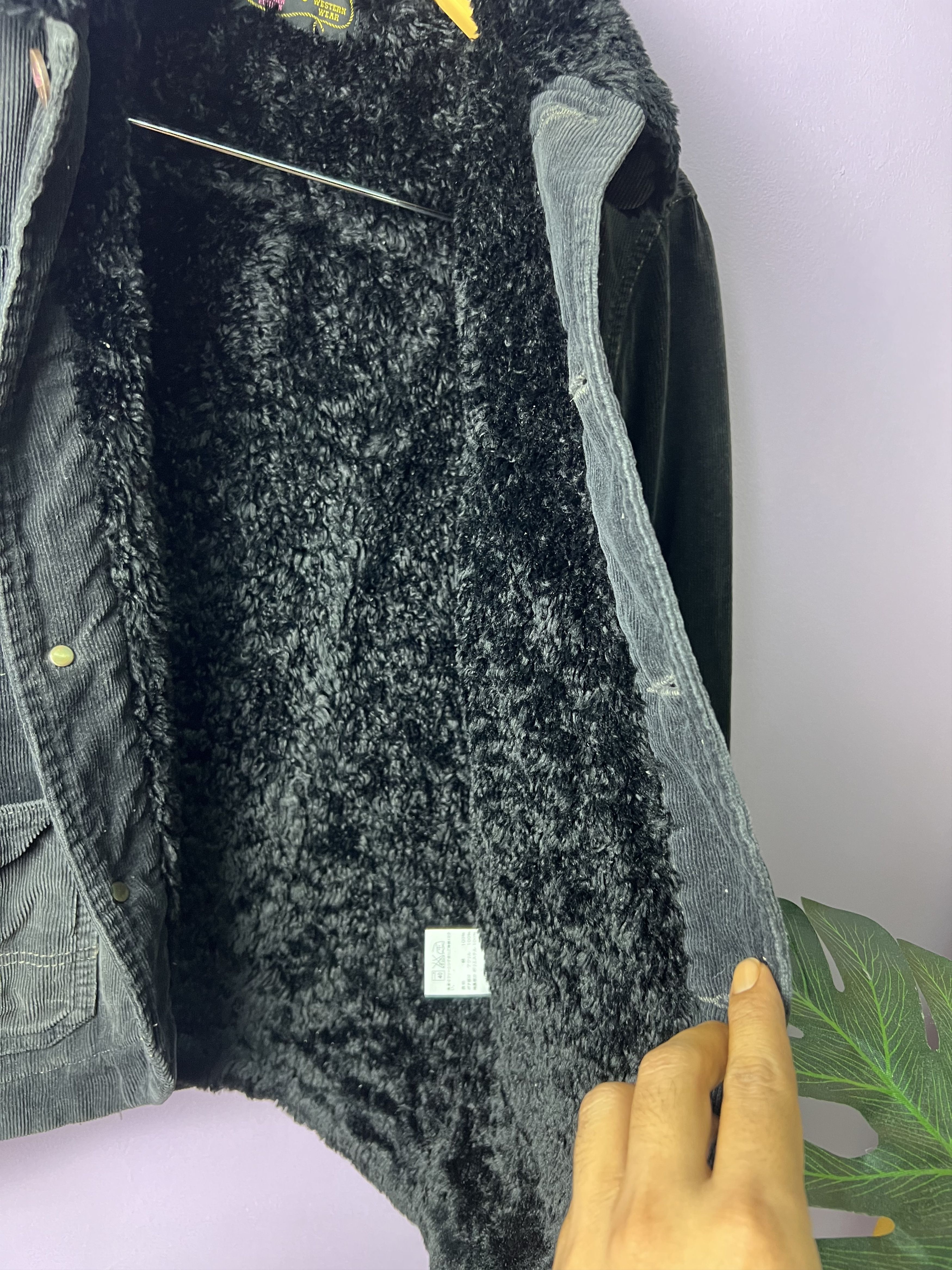 Wrangler 🔥Vintage Wrangler Corduroy Sherpa Jackets Size S / US 4 / IT 40 - 13 Thumbnail