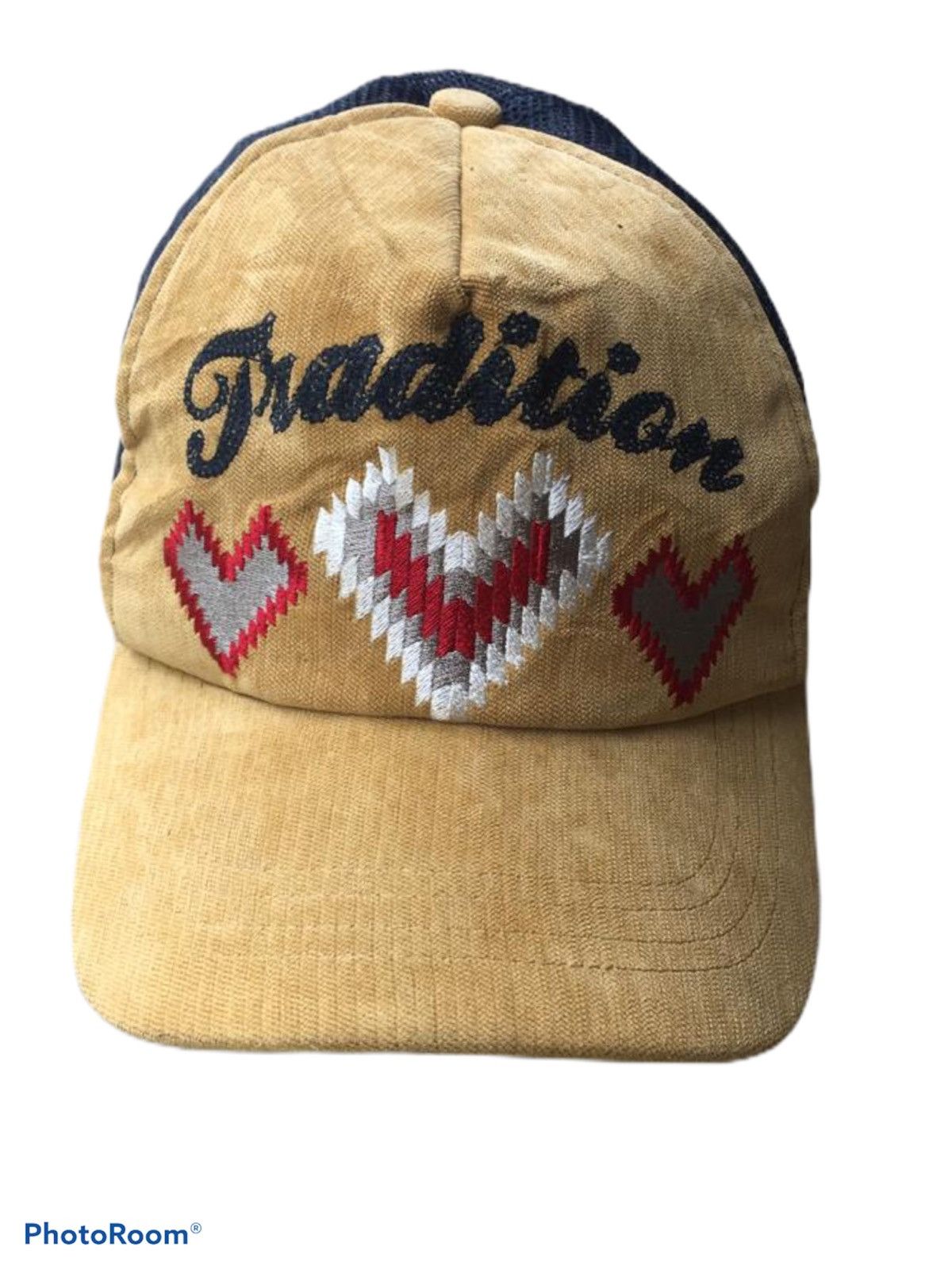 image of Beams Plus Beams Boys Trucker Cap in Latte, Men's