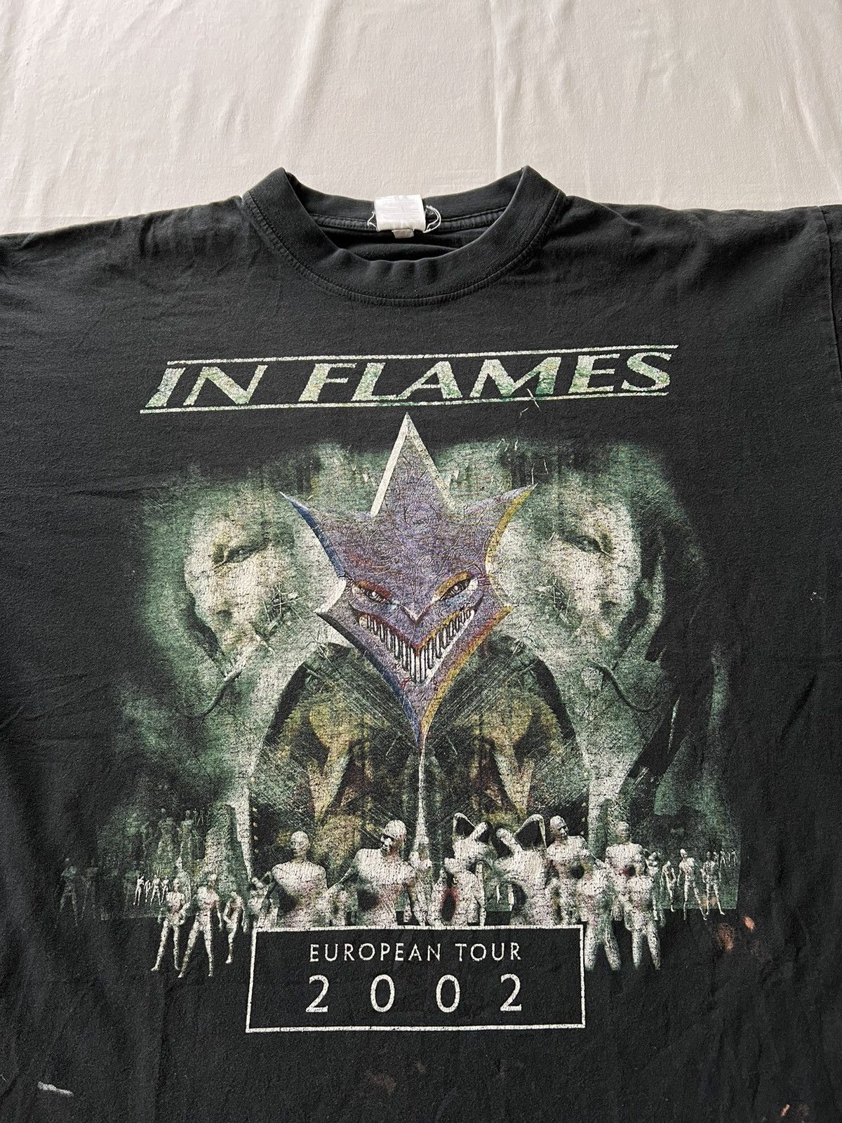 Band Tees Vintage 2002 In Flames Retour to Remain Black Tee Size US XL / EU 56 / 4 - 4 Thumbnail