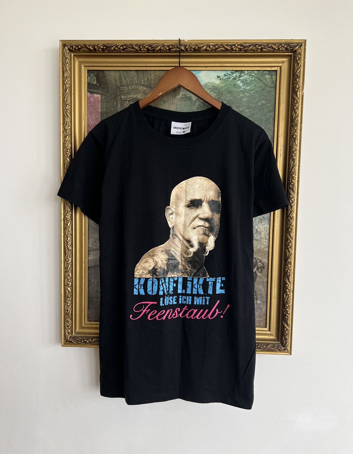 Band Tees Undercover Konflikte Streetwear Black Tee Size US M / EU 48-50 / 2 - 1 Thumbnail