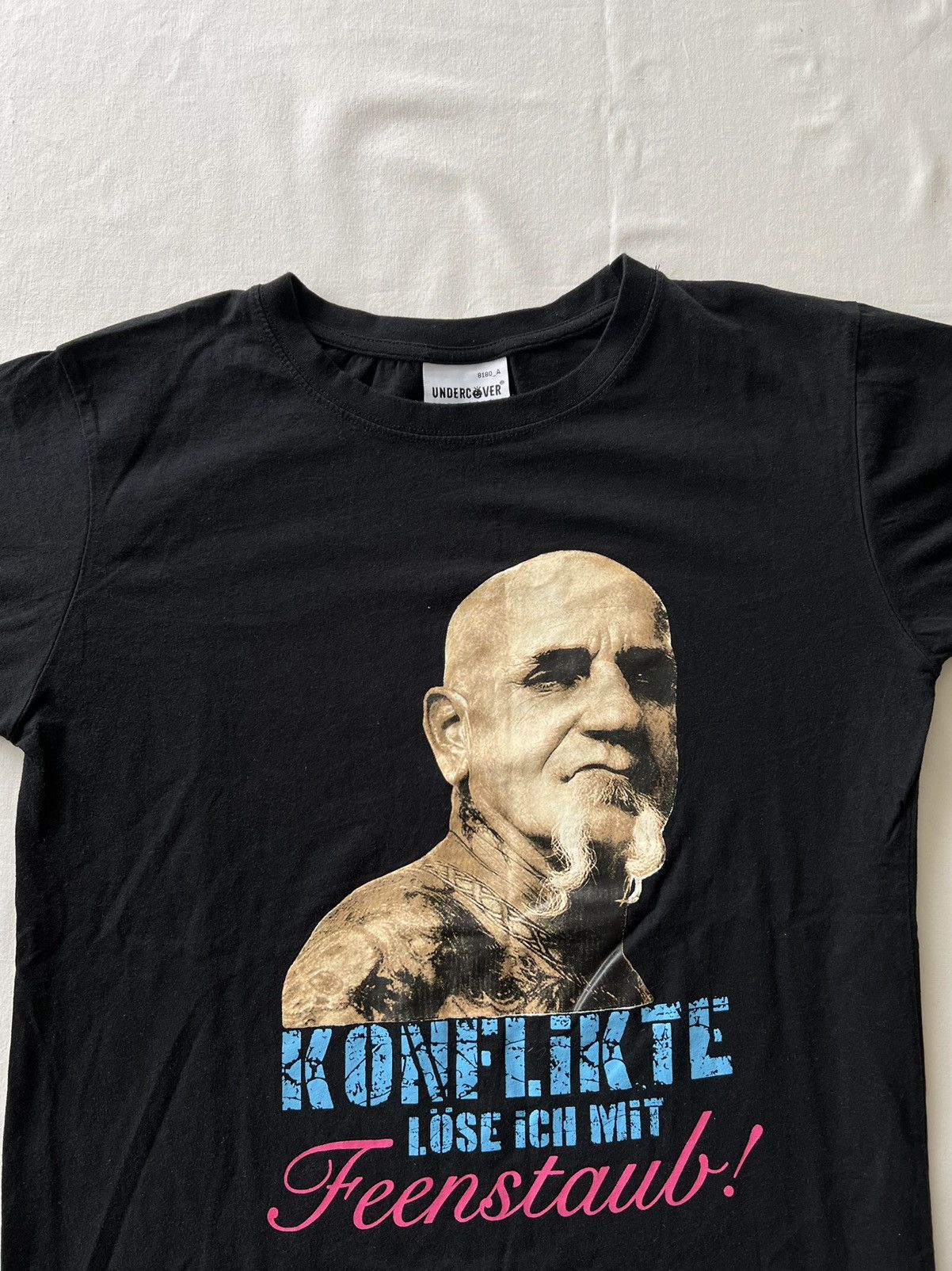 Band Tees Undercover Konflikte Streetwear Black Tee Size US M / EU 48-50 / 2 - 3 Thumbnail