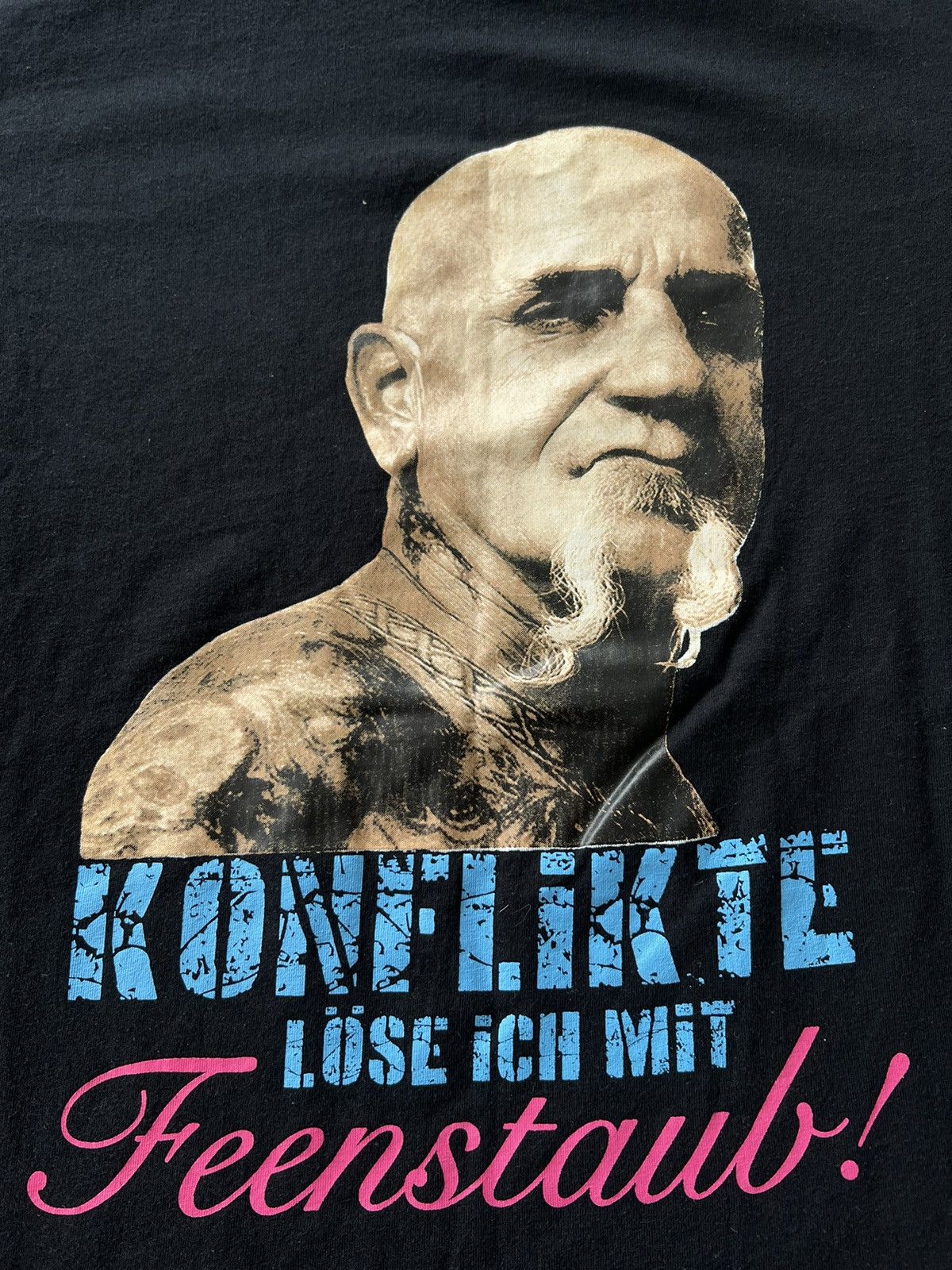 Band Tees Undercover Konflikte Streetwear Black Tee Size US M / EU 48-50 / 2 - 4 Thumbnail
