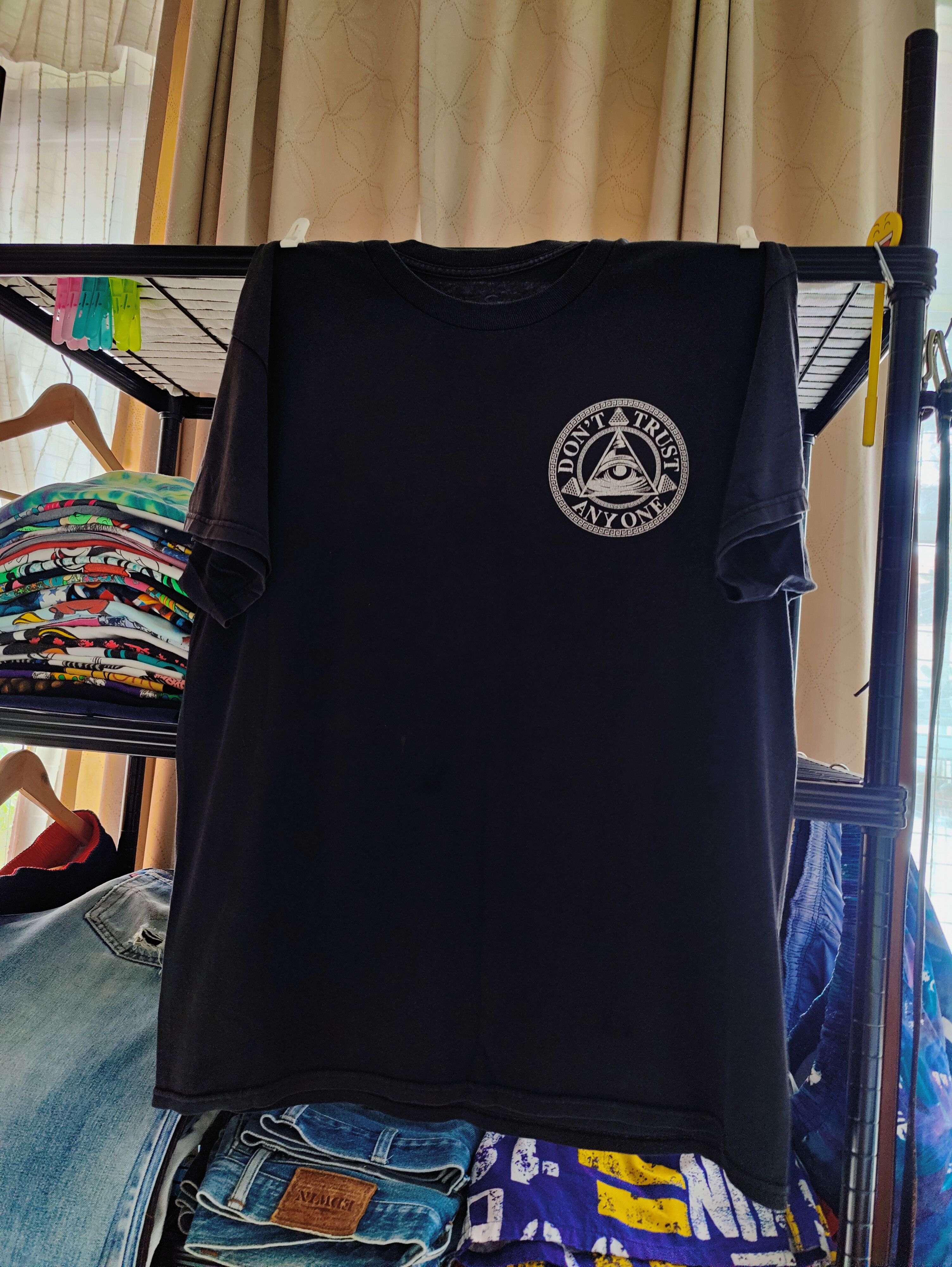 Vintage Don't Trust Anyone ⚠️ Size US XL / EU 56 / 4 - 3 Thumbnail