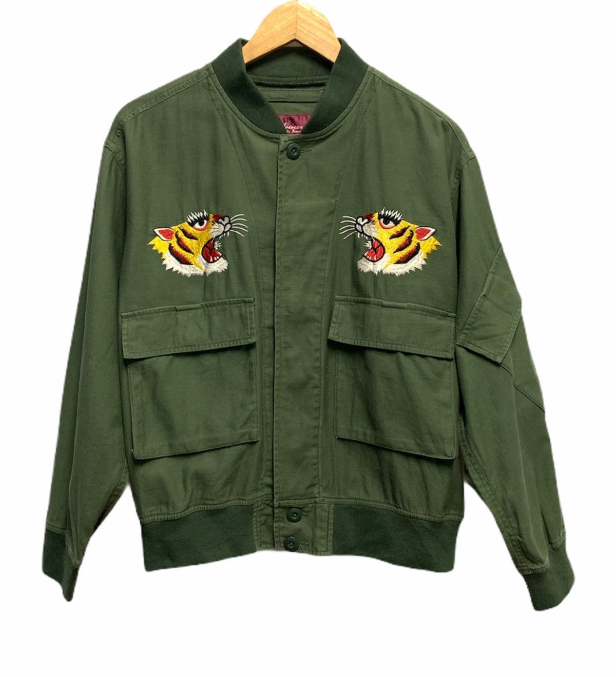 Avirex RARE ‼️90s Avirex Tiger Embroidery OG Jacket | Grailed