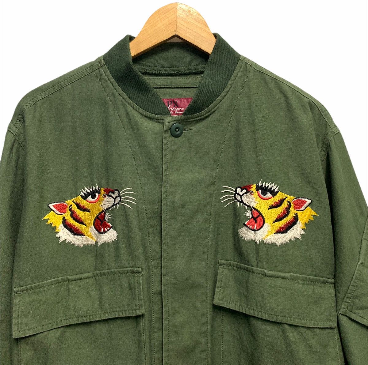 Avirex RARE ‼️90s Avirex Tiger Embroidery OG Jacket Size US M / EU 48-50 / 2 - 2 Thumbnail