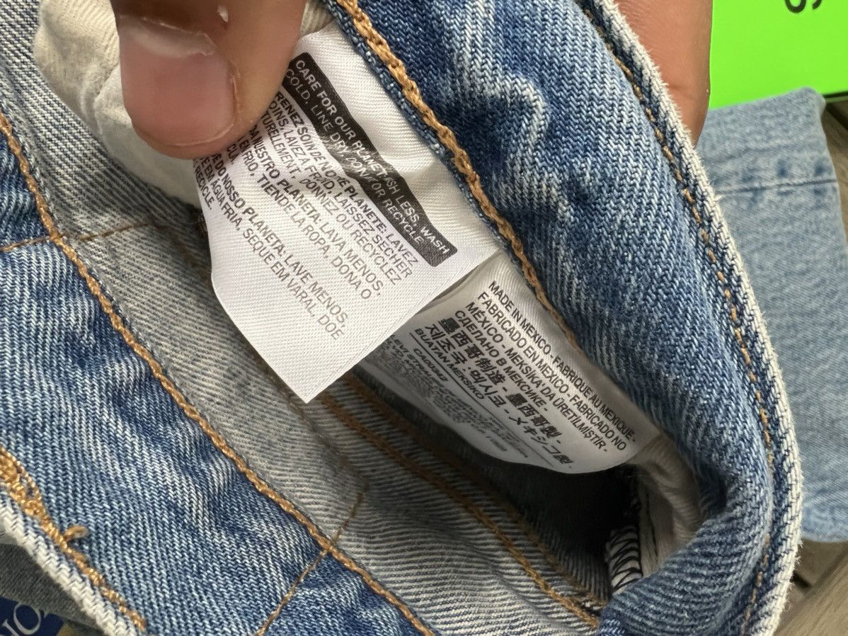 DENIM TEARS × Virgil Abloh Denim Tears x Virgil Abloh “Message in a Tear” Jeans Size US 32 / EU 48 - 16 Thumbnail
