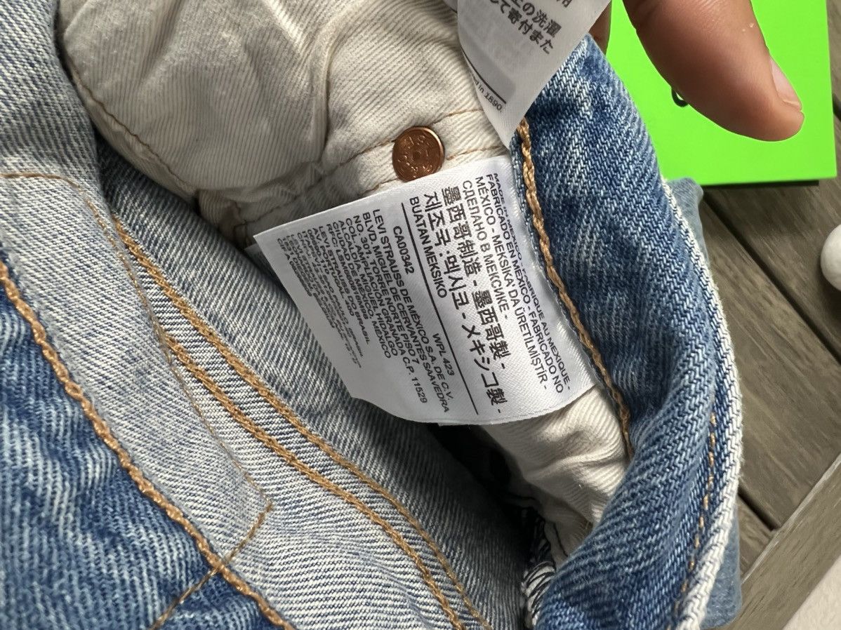 DENIM TEARS × Virgil Abloh Denim Tears x Virgil Abloh “Message in a Tear” Jeans Size US 32 / EU 48 - 14 Thumbnail