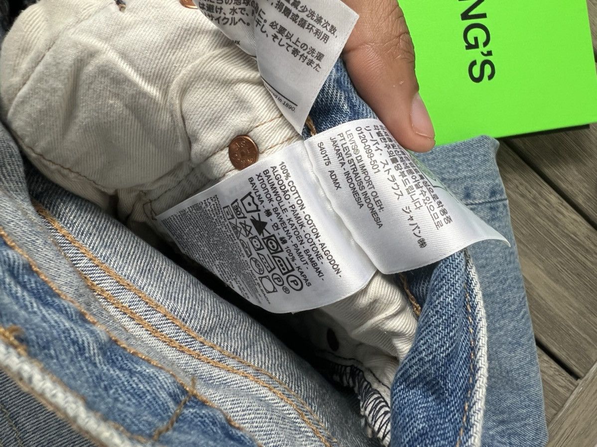 DENIM TEARS × Virgil Abloh Denim Tears x Virgil Abloh “Message in a Tear” Jeans Size US 32 / EU 48 - 15 Thumbnail