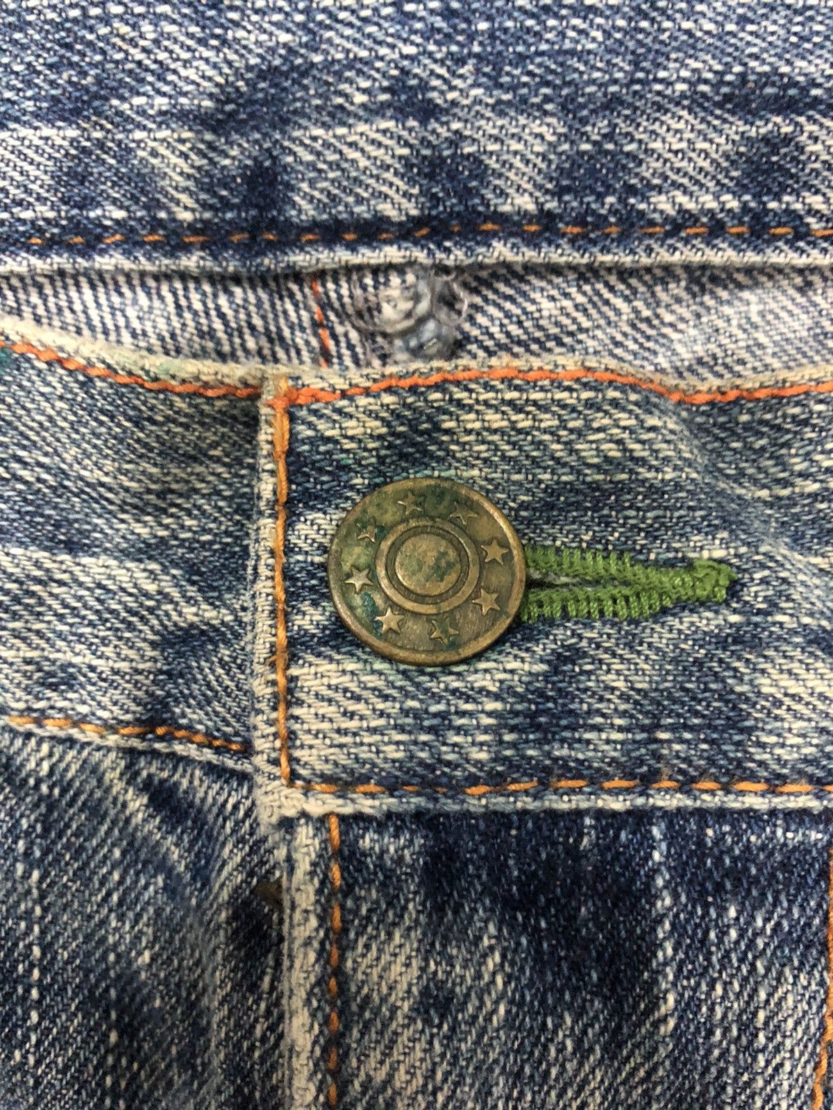 Japanese Brand VINTAGE JAPANESE TRADITIONAL JEANS X TIGER DRAGON EMBROIDED Size US 38 / EU 54 - 9 Thumbnail
