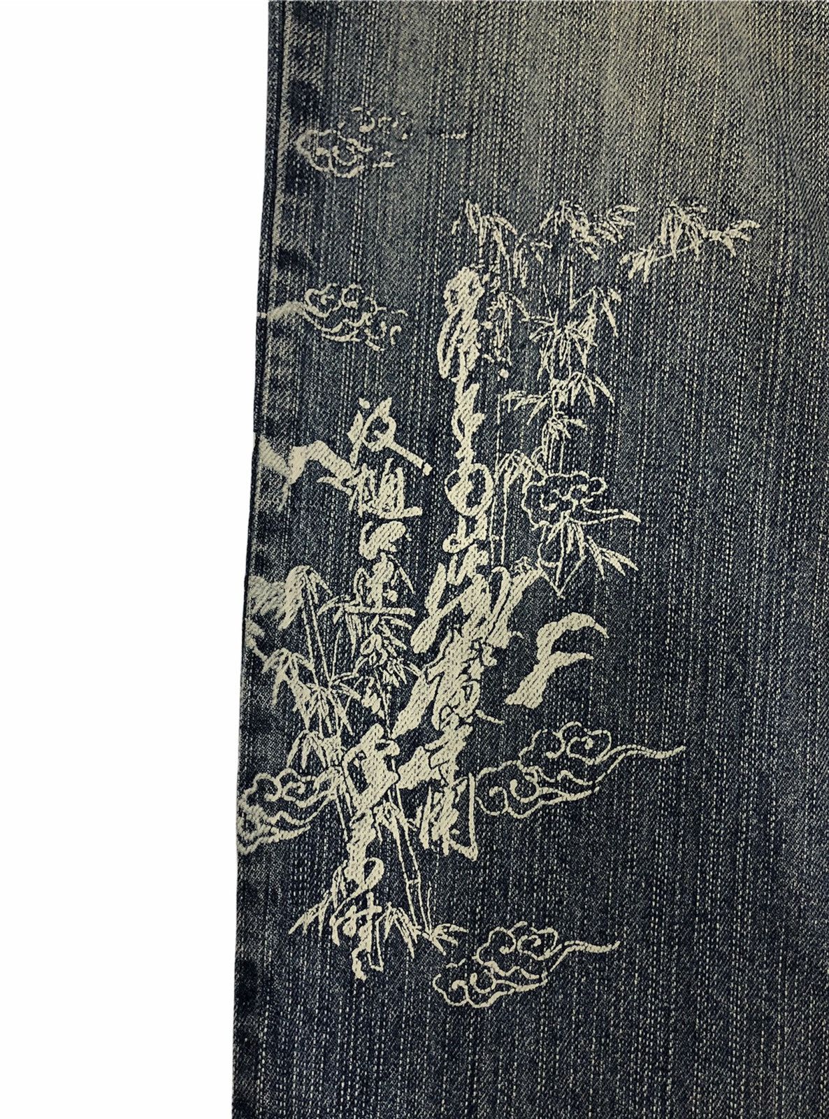 Japanese Brand VINTAGE JAPANESE TRADITIONAL JEANS X TIGER DRAGON EMBROIDED Size US 38 / EU 54 - 6 Thumbnail