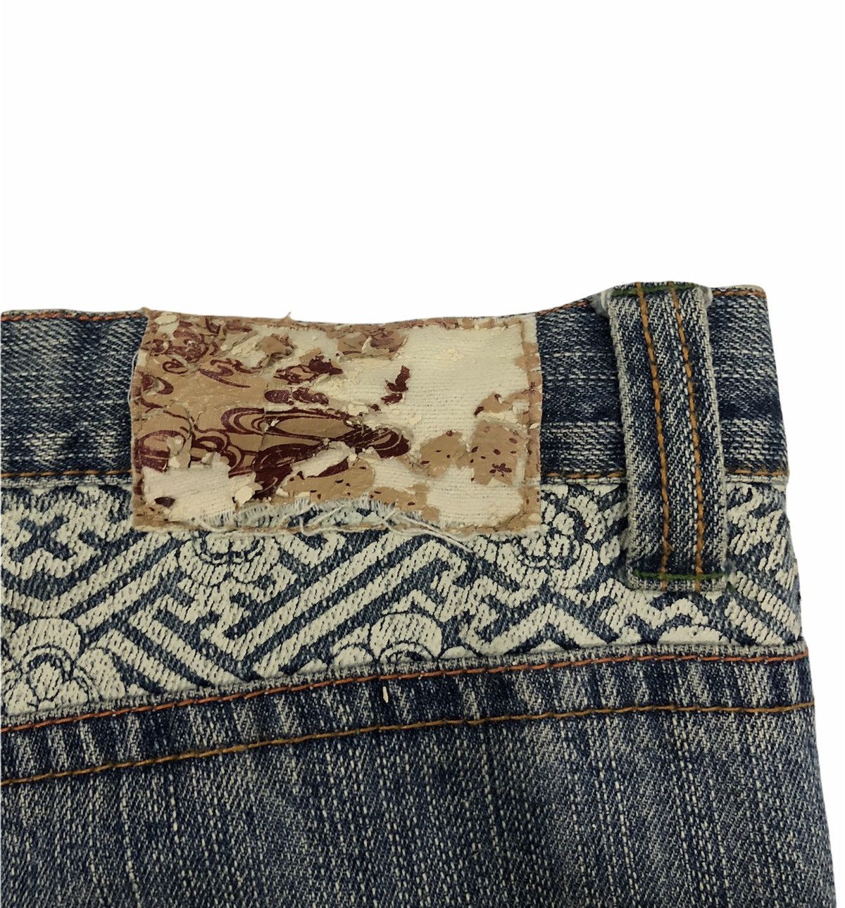 Japanese Brand VINTAGE JAPANESE TRADITIONAL JEANS X TIGER DRAGON EMBROIDED Size US 38 / EU 54 - 11 Thumbnail