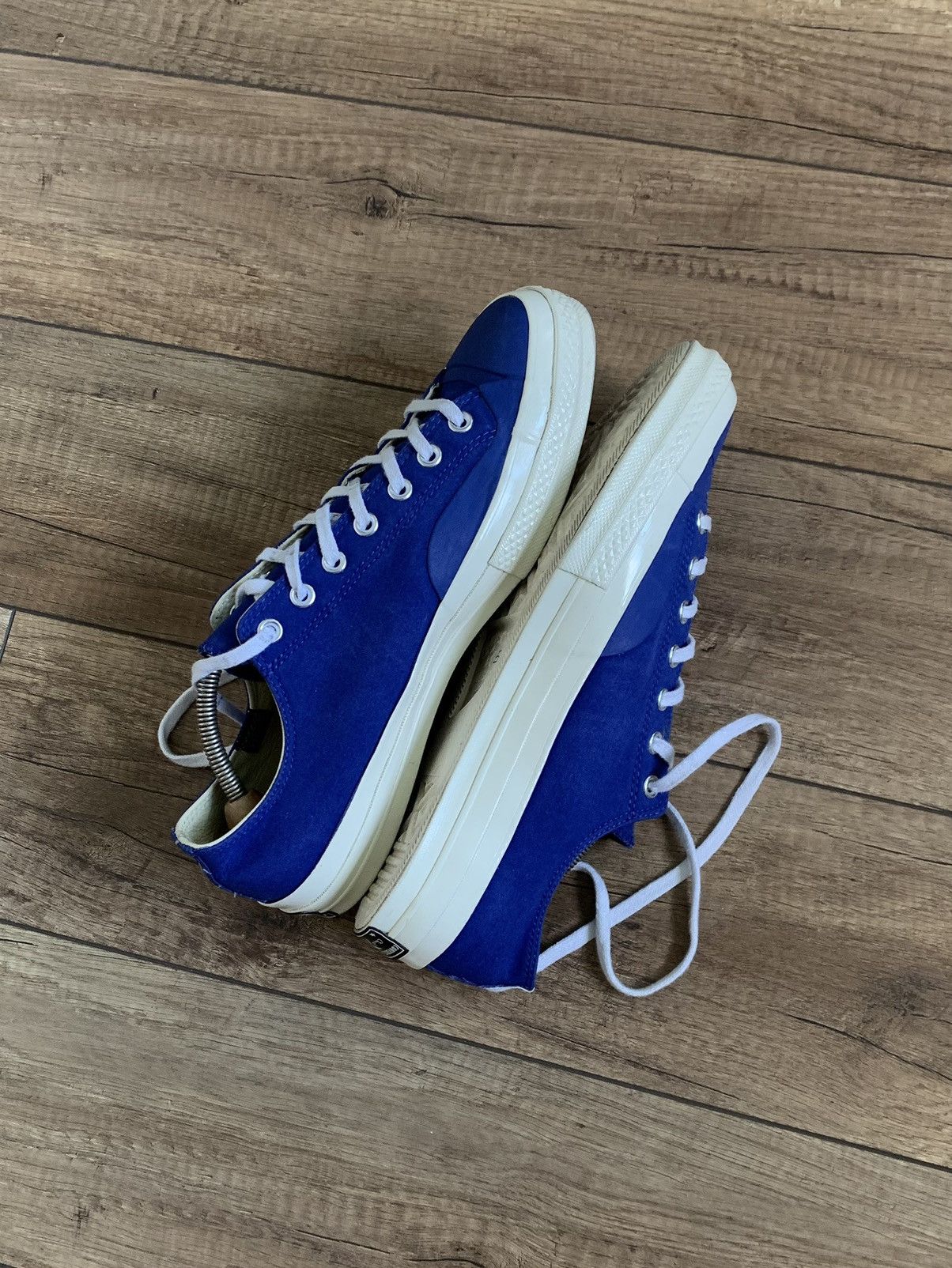 Converse Rare Converse 1970s Chuck Taylor Ox Blue Athletic Shoes Keds Size US 11 / EU 44 - 6 Thumbnail