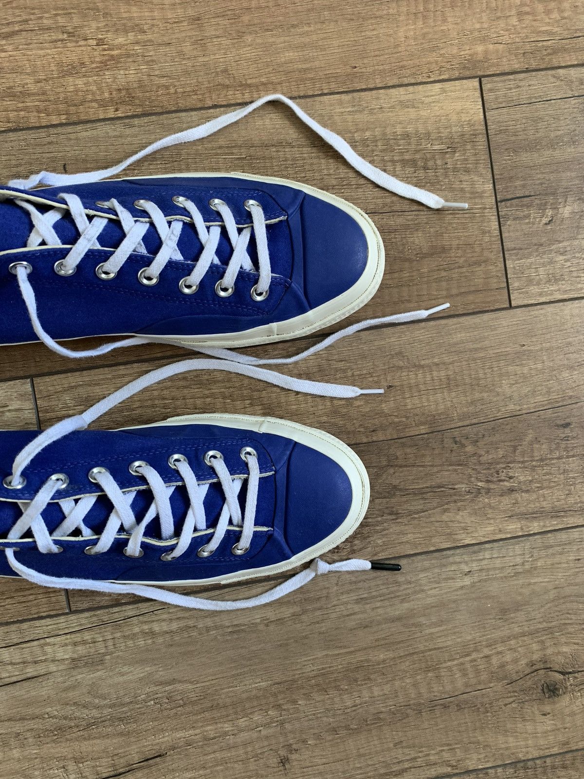 Converse Rare Converse 1970s Chuck Taylor Ox Blue Athletic Shoes Keds Size US 11 / EU 44 - 4 Thumbnail