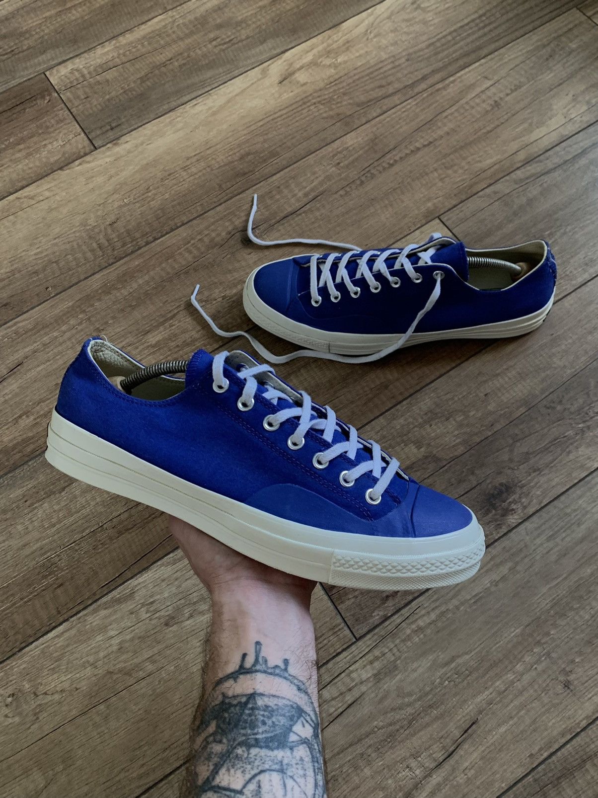 Converse Rare Converse 1970s Chuck Taylor Ox Blue Athletic Shoes Keds |  Grailed