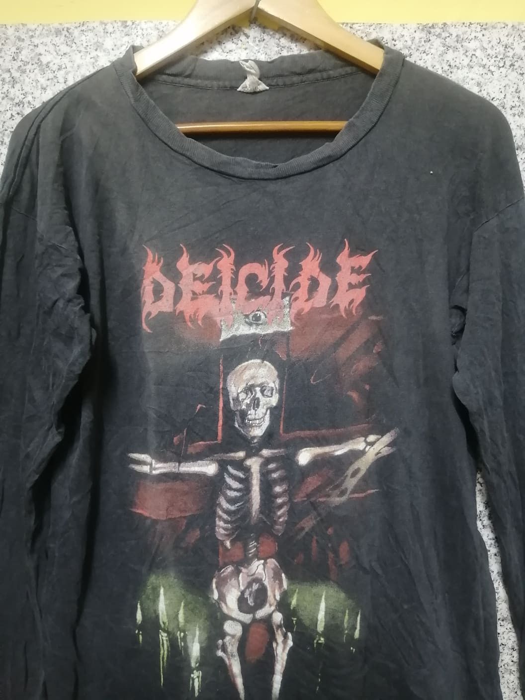 Band Tees × Vintage 90's Vintage DEICIDE VERY RARE Size US M / EU 48-50 / 2 - 3 Thumbnail