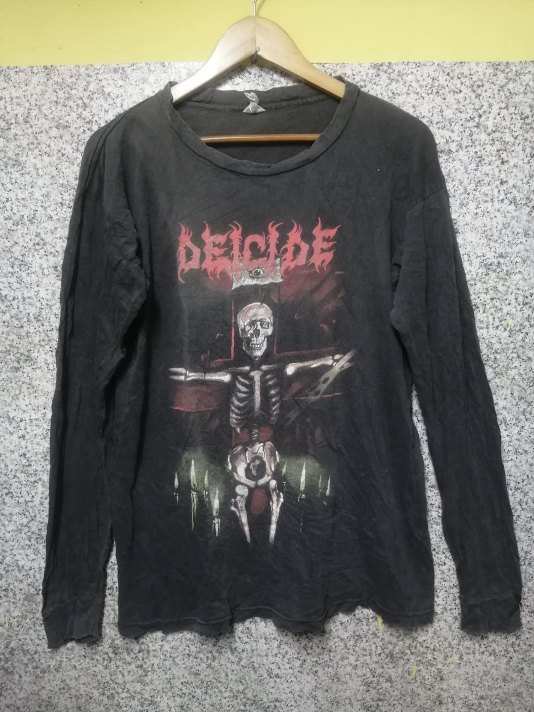 Band Tees × Vintage 90's Vintage DEICIDE VERY RARE Size US M / EU 48-50 / 2 - 1 Thumbnail