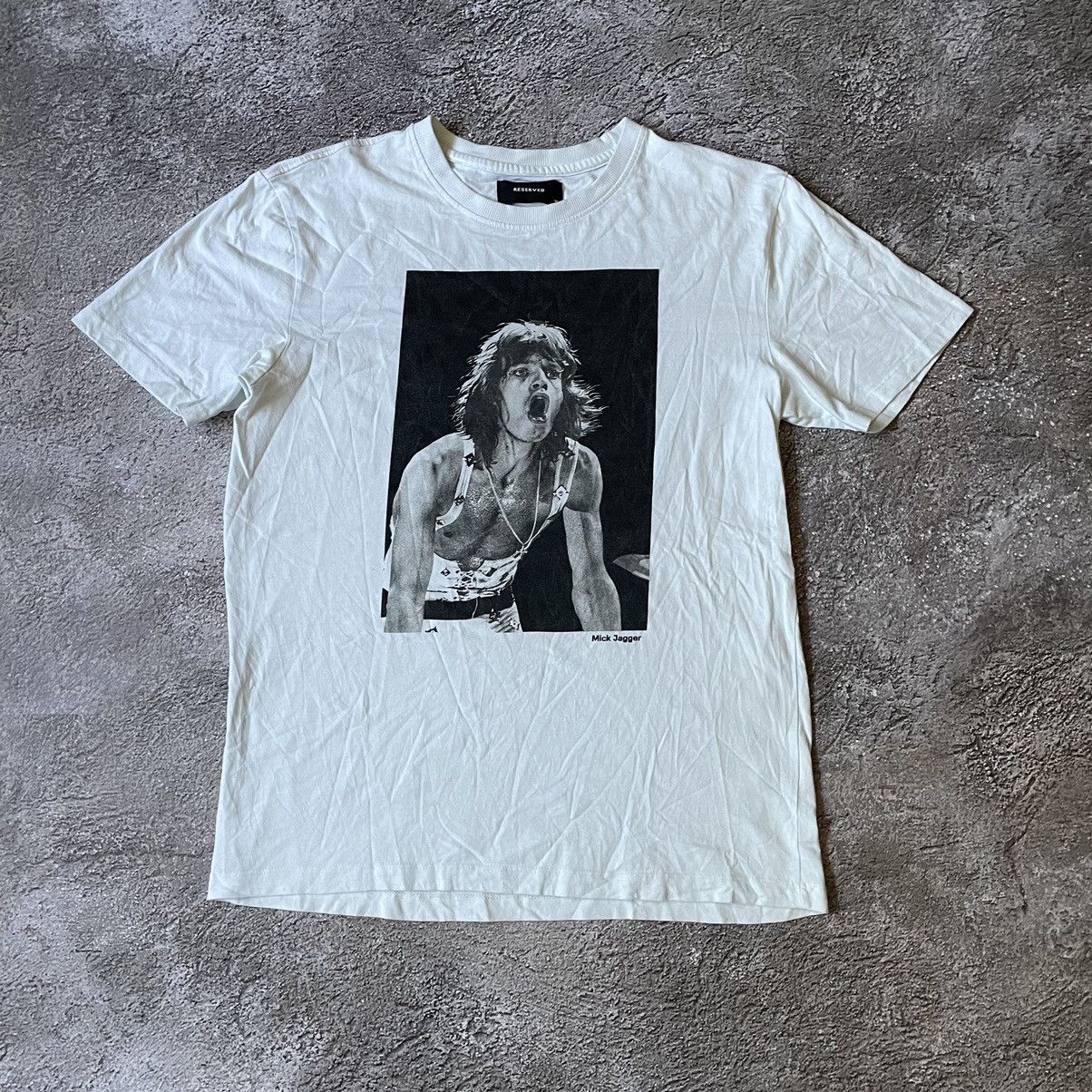 Band Tees Vintage Y2K MICK JAGGER FACE ROLLING STONES M Size US M / EU 48-50 / 2 - 2 Thumbnail