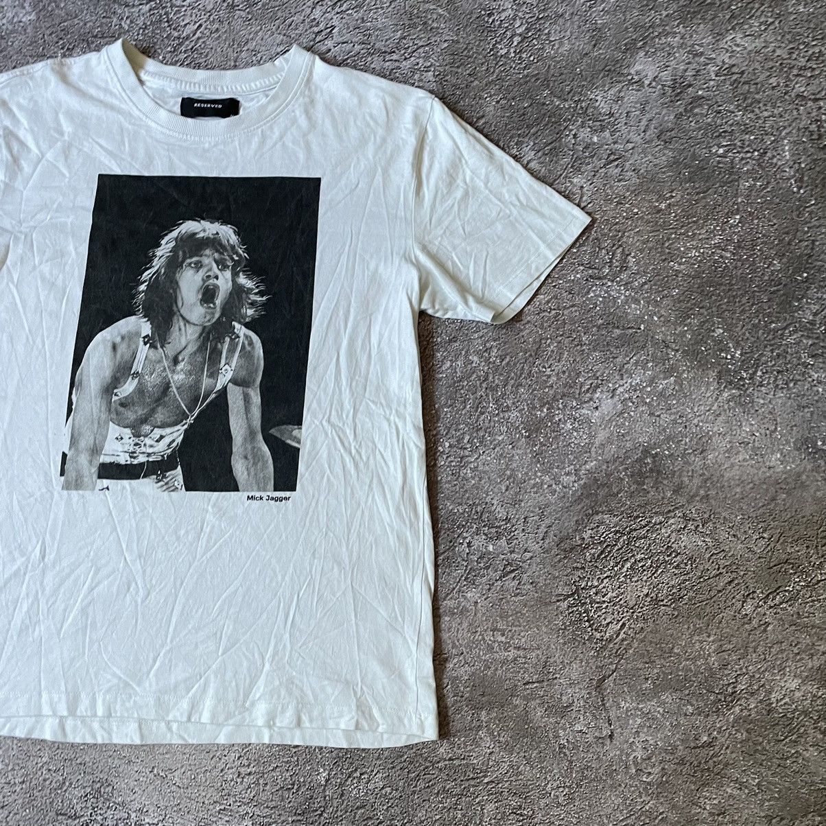 Band Tees Vintage Y2K MICK JAGGER FACE ROLLING STONES M Size US M / EU 48-50 / 2 - 3 Thumbnail