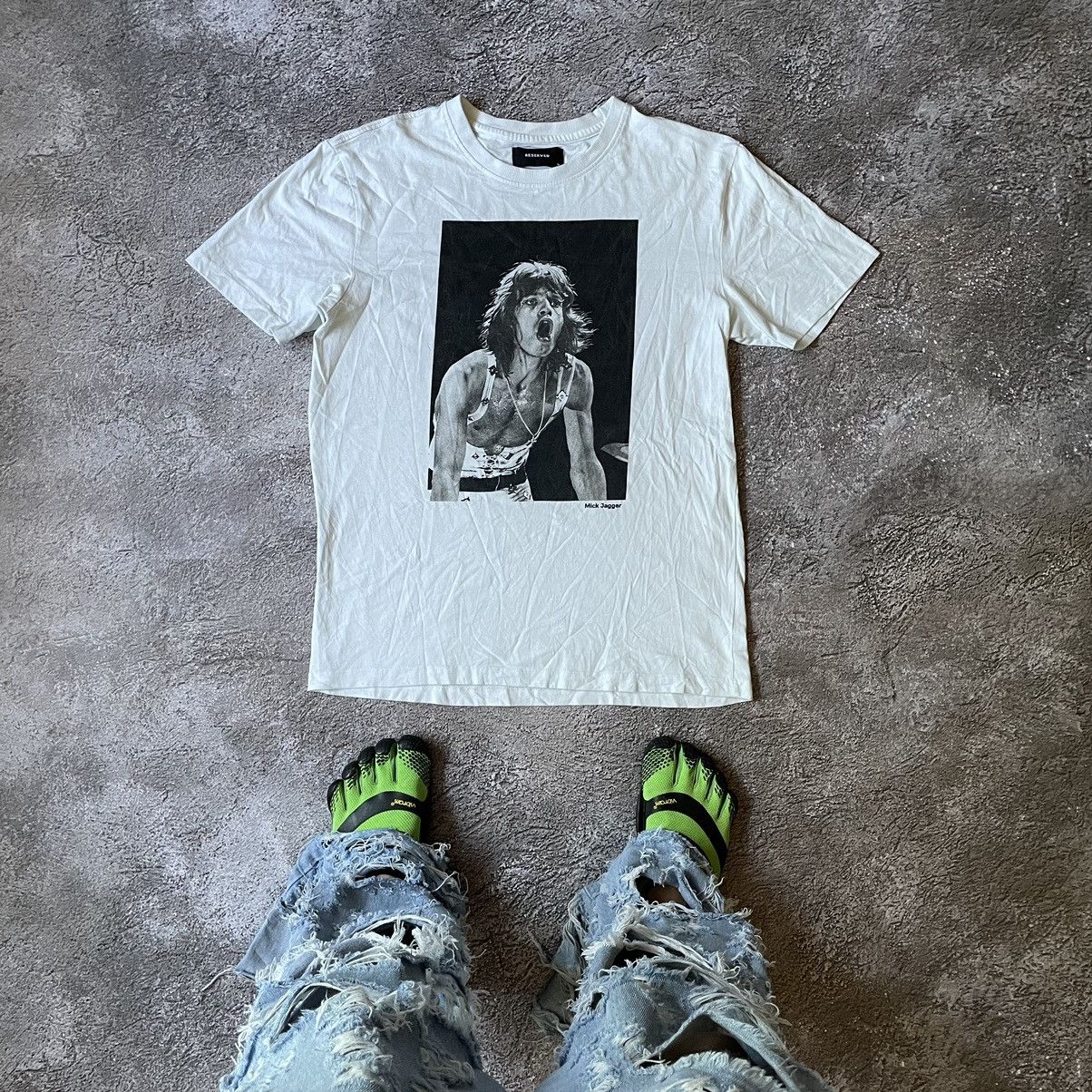 Band Tees Vintage Y2K MICK JAGGER FACE ROLLING STONES M Size US M / EU 48-50 / 2 - 1 Thumbnail