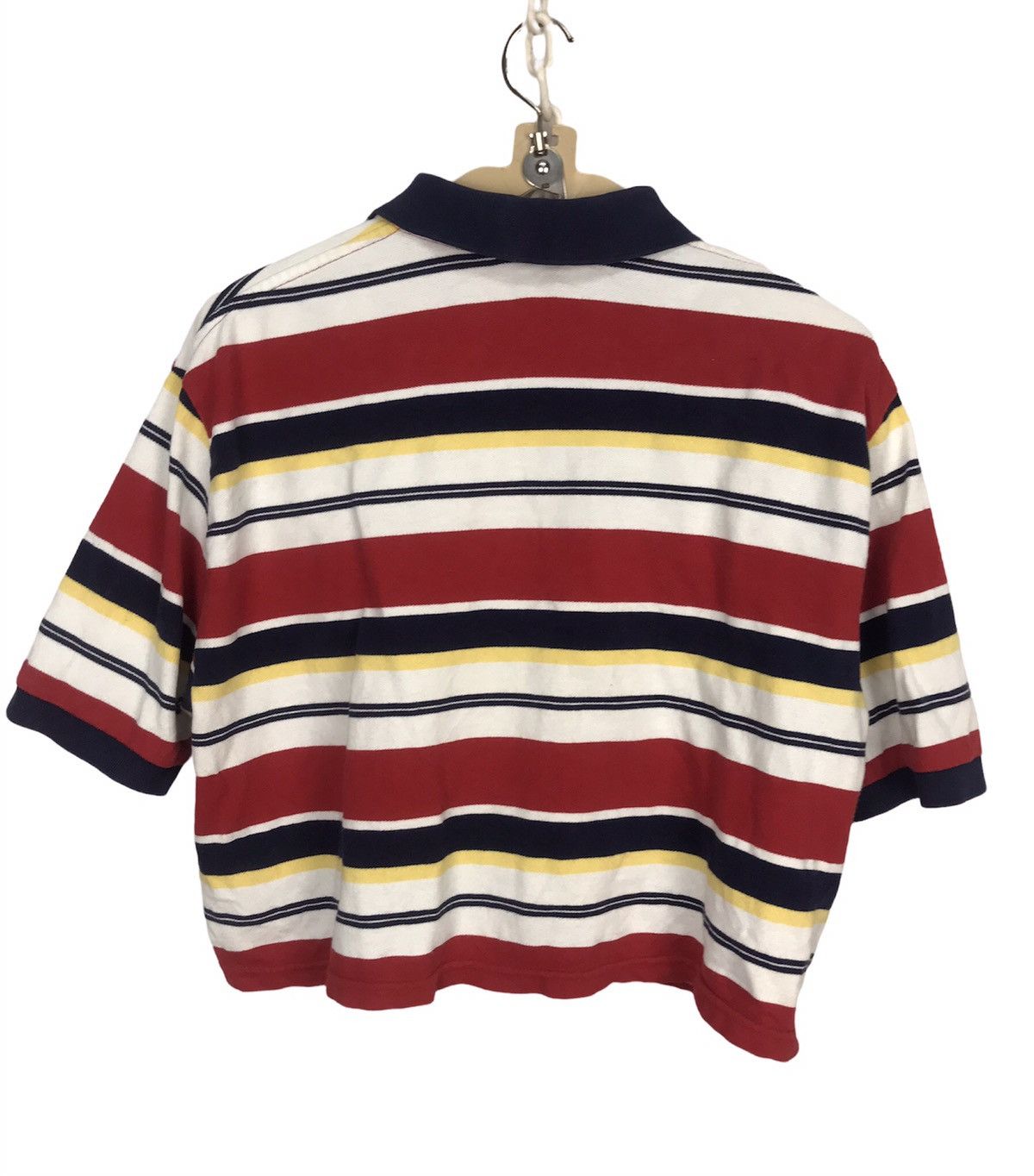 Polo Ralph Lauren Polo Ralph Lauren stripe croptop polos shirt Size US L / EU 52-54 / 3 - 2 Thumbnail