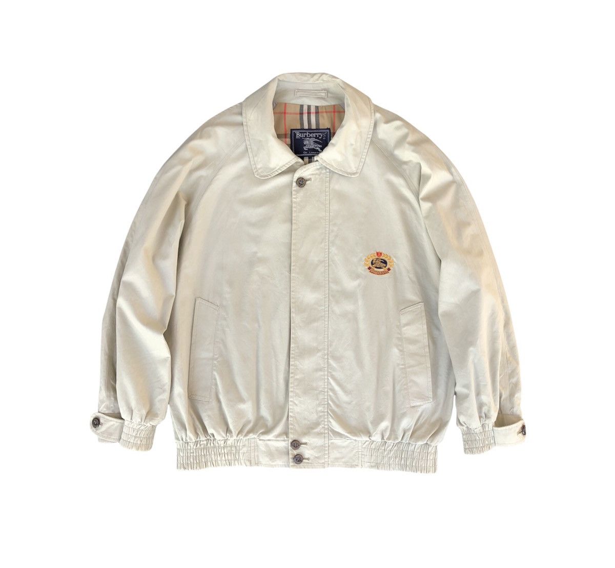 Burberry Vintage Burberrys Prorsum Lined Novacheck Bomber Jacket Size US S / EU 44-46 / 1 - 9 Thumbnail