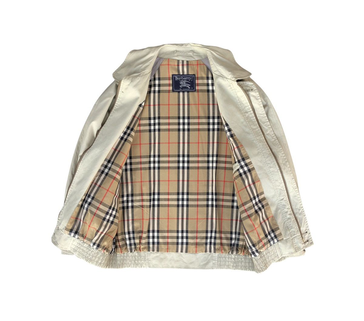 Burberry Vintage Burberrys Prorsum Lined Novacheck Bomber Jacket Size US S / EU 44-46 / 1 - 2 Thumbnail