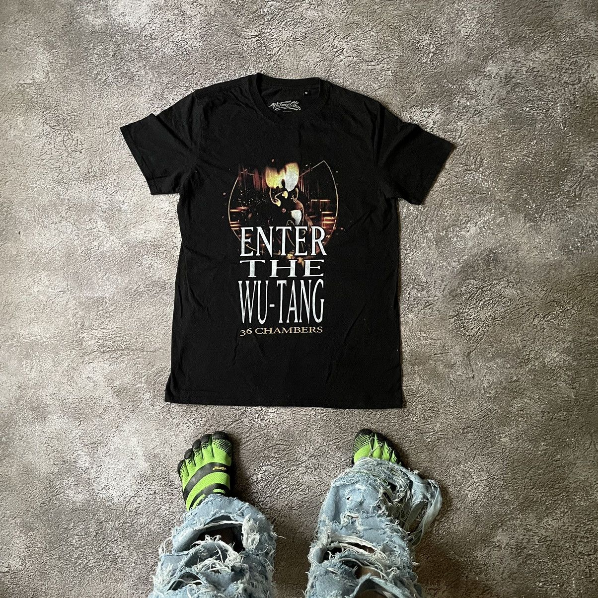 Vintage Y2K Logo Tee 90s Wu Tang Clan ENTER 2Pac M