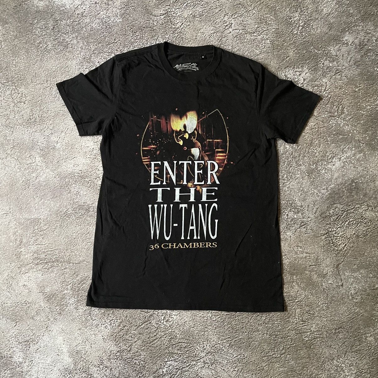 Vintage Y2K Logo Tee 90s Wu Tang Clan ENTER 2Pac M