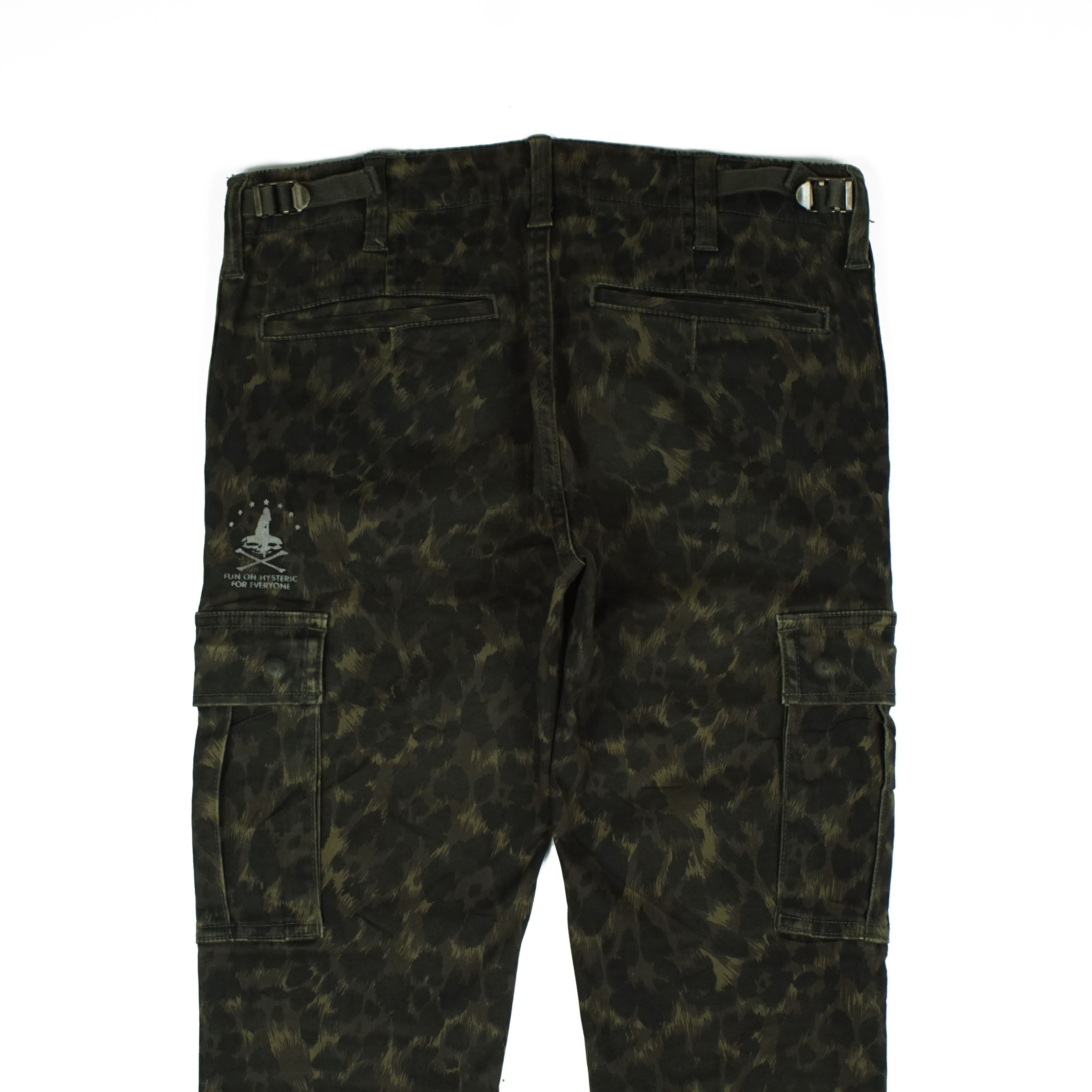 Hysteric Glamour *NoTariff Hysteric Glamour Skinny Leopard Cargo Pants Size 28" / US 6 / IT 42 - 5 Thumbnail