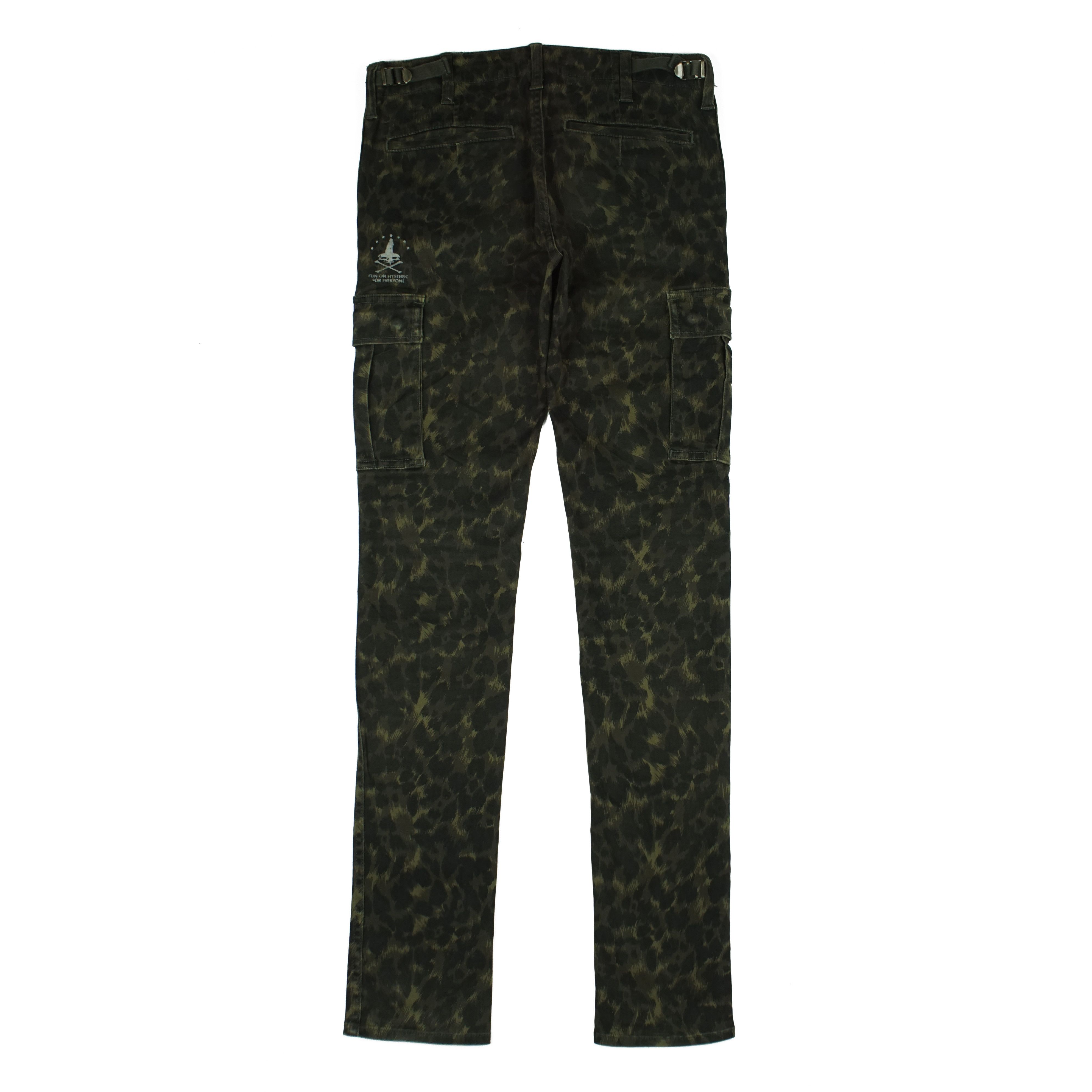 Hysteric Glamour *NoTariff Hysteric Glamour Skinny Leopard Cargo Pants Size 28" / US 6 / IT 42 - 4 Thumbnail