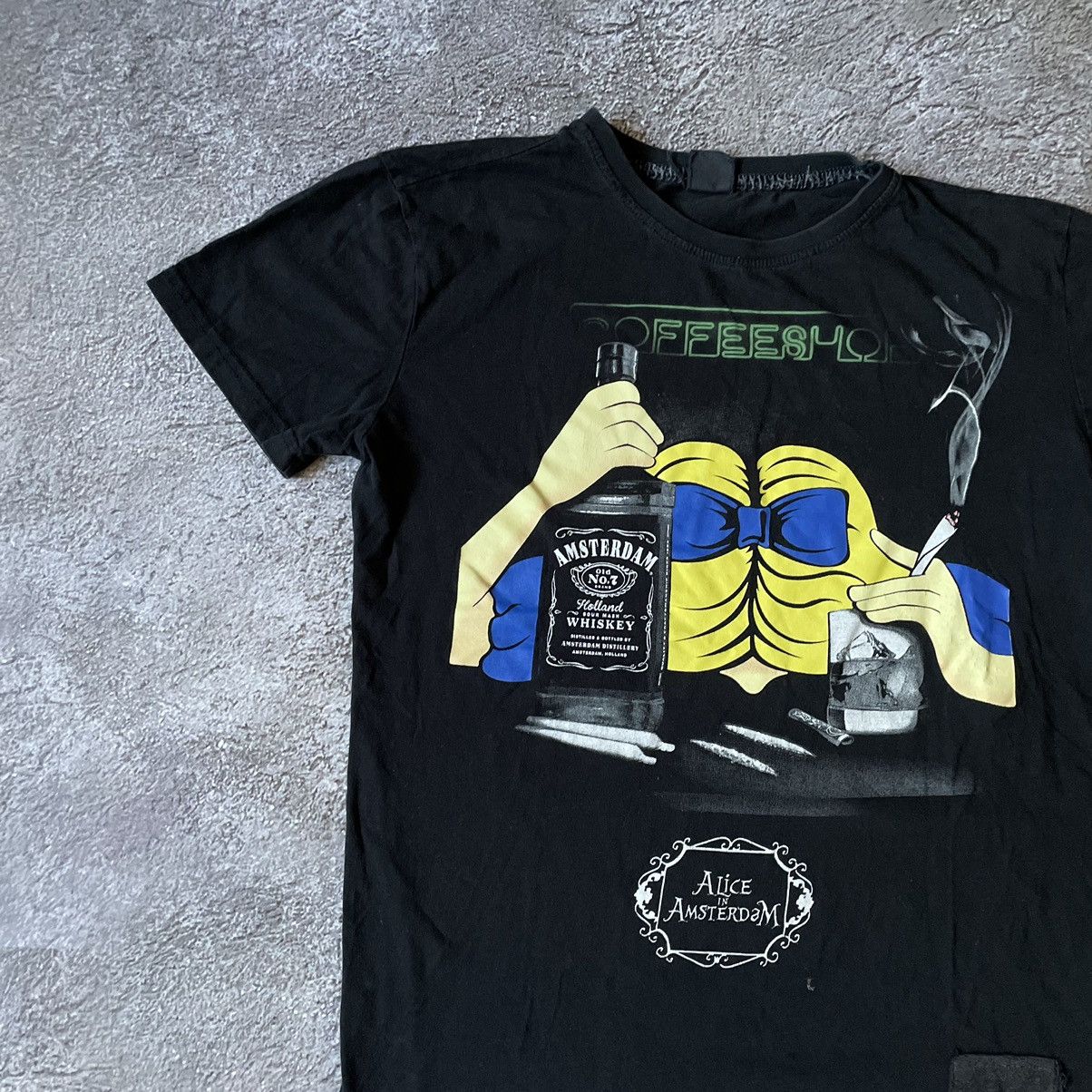 Vintage Y2K Graphic Tee Sun Faded Streetwear Skate Aesthetic Black M Size US M / EU 48-50 / 2 - 4 Thumbnail