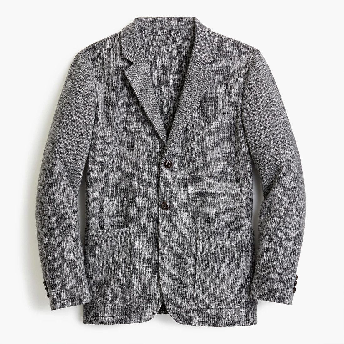 J.Crew Wallace & Barnes knit blazer 36R - Gunmetal Grey Size 36R - 1 Thumbnail