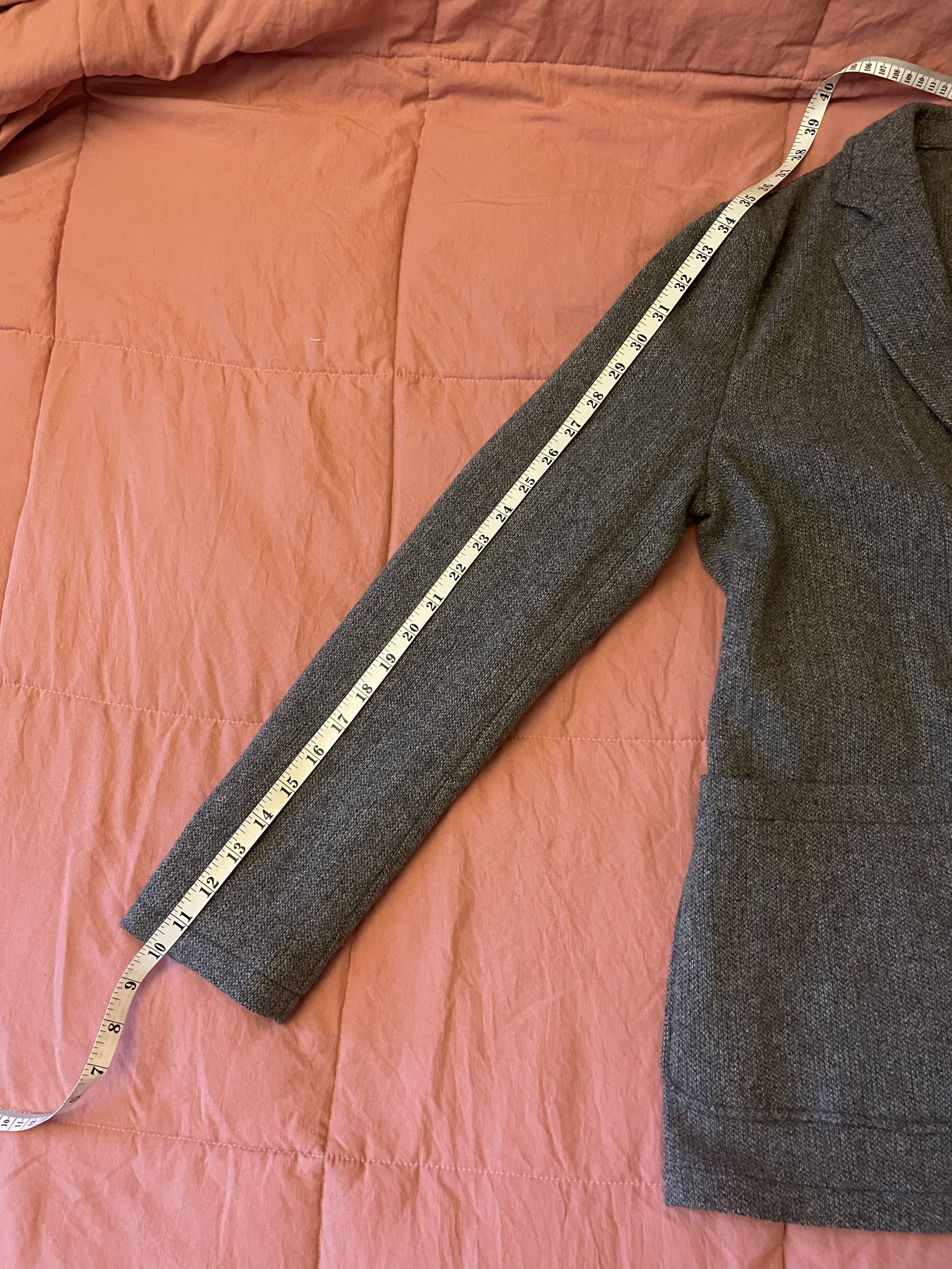J.Crew Wallace & Barnes knit blazer 36R - Gunmetal Grey Size 36R - 8 Thumbnail
