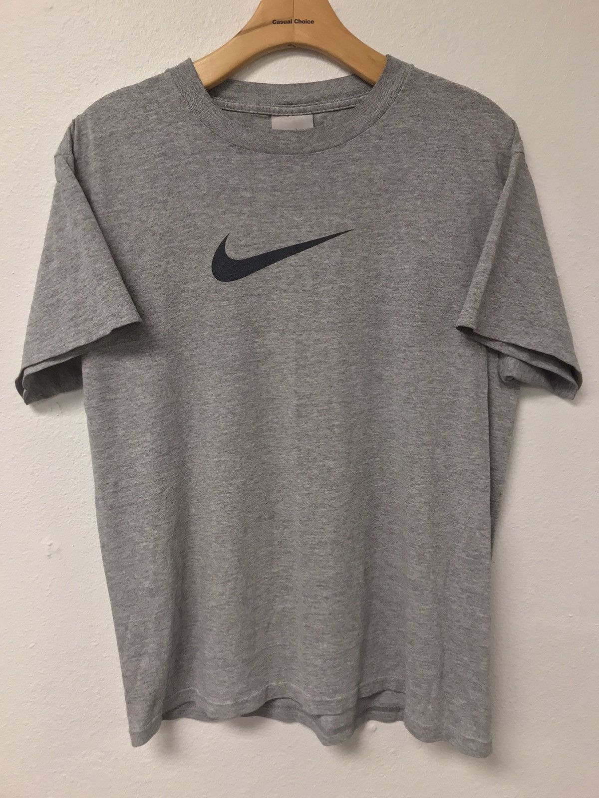 Nike Vintage retro 2000 Nike AIR check swoosh sport shirt | Grailed