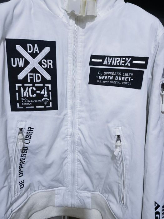 Avirex Avirex MA-1 MOD. “HALO” flight jacket | Grailed