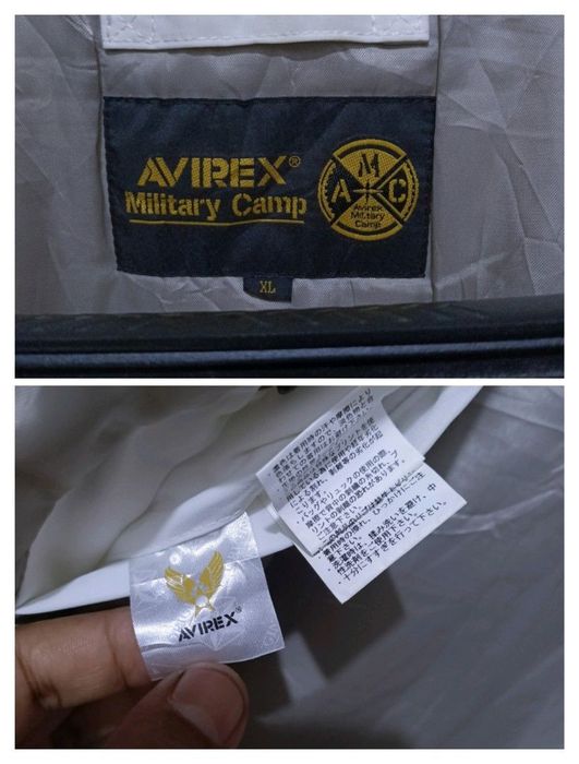 Avirex Avirex MA-1 MOD. “HALO” flight jacket | Grailed