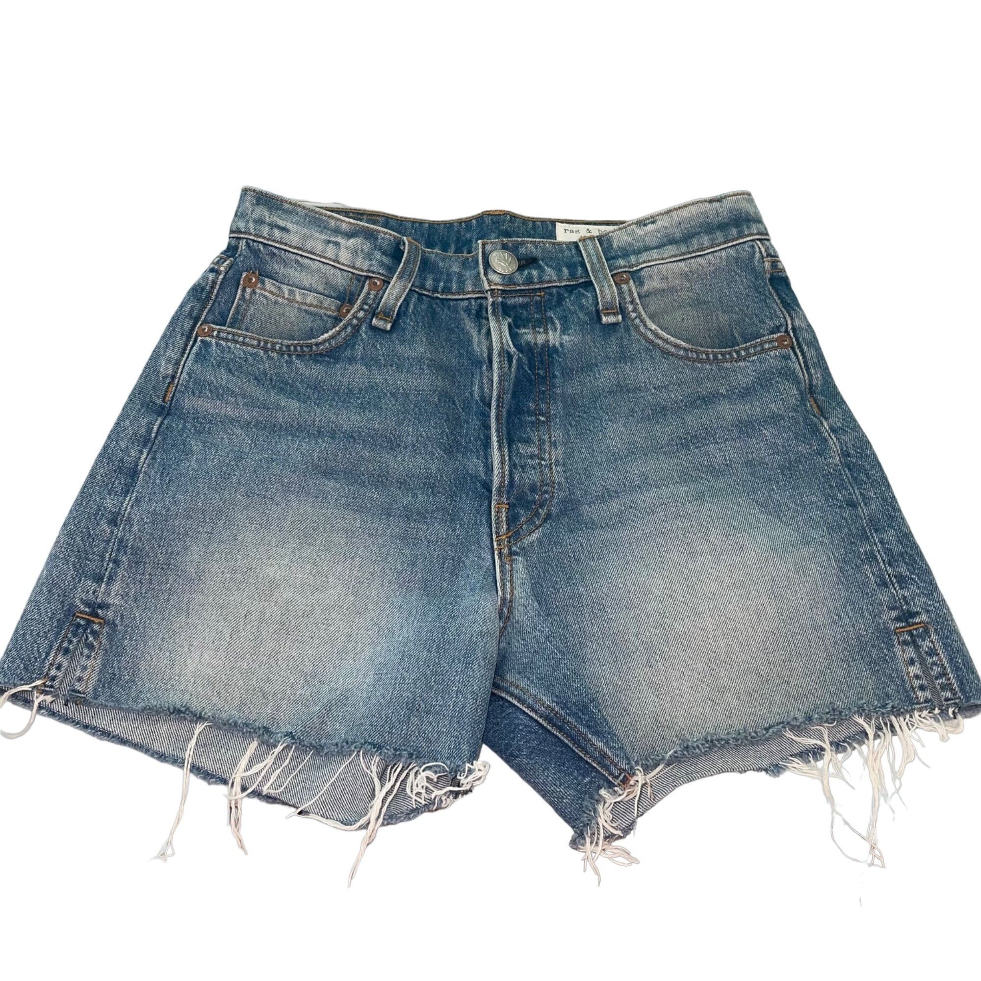 Rag Bone Vintage High Rise Cut Off Shorts Size 25